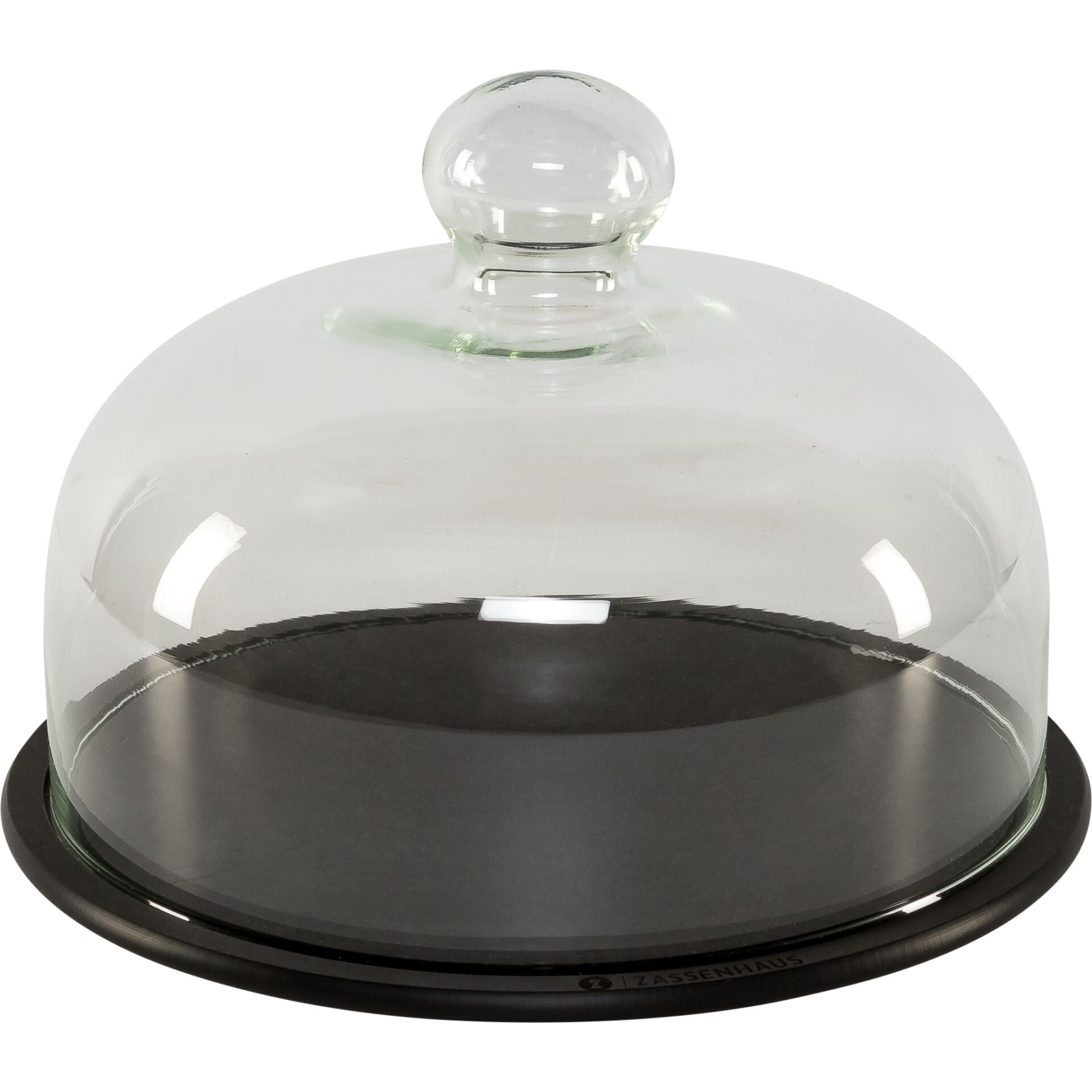 Zassenhaus Käseglocke mit Glas-  deckel 23 cm