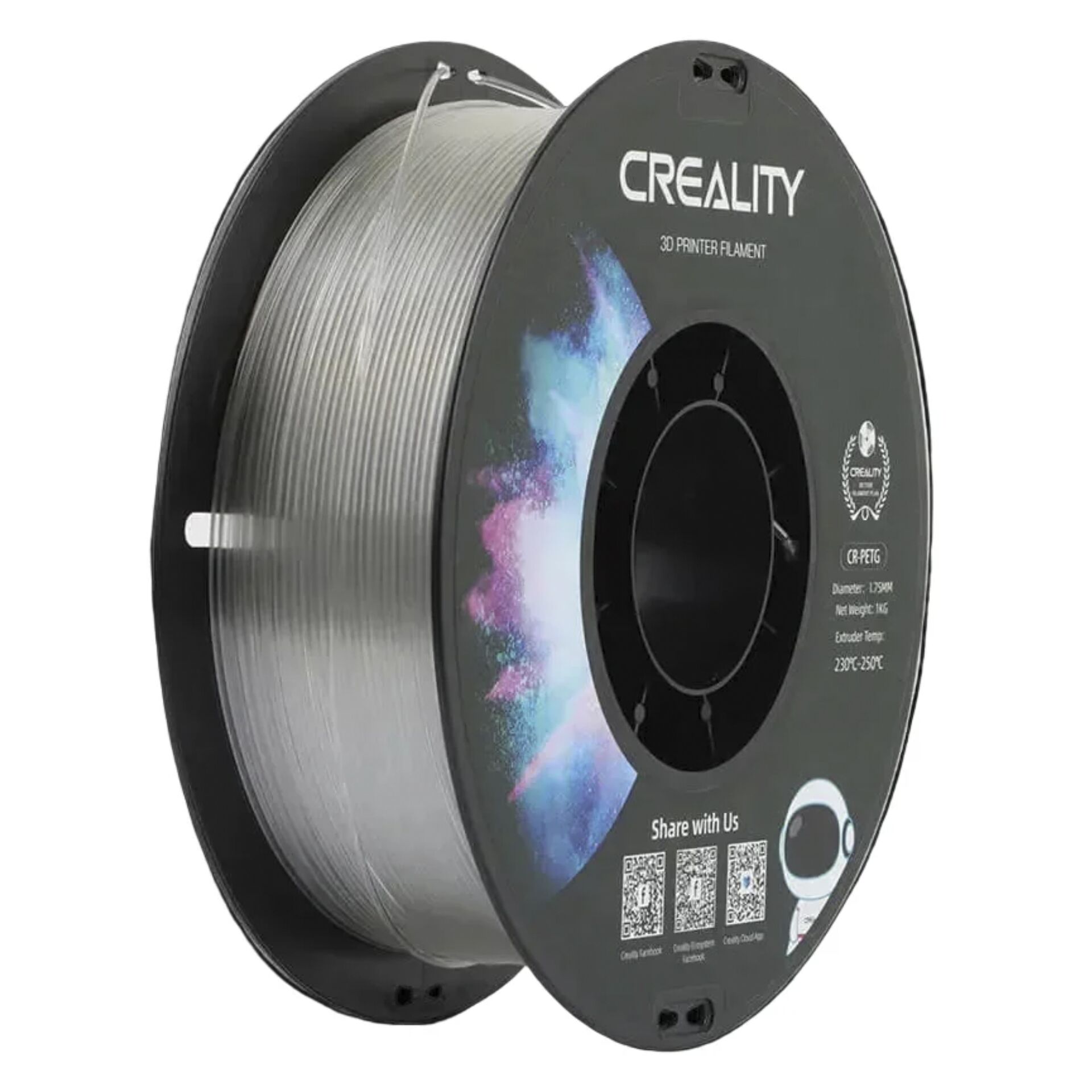Creality Filament CR-PETG  Transparent 1kg