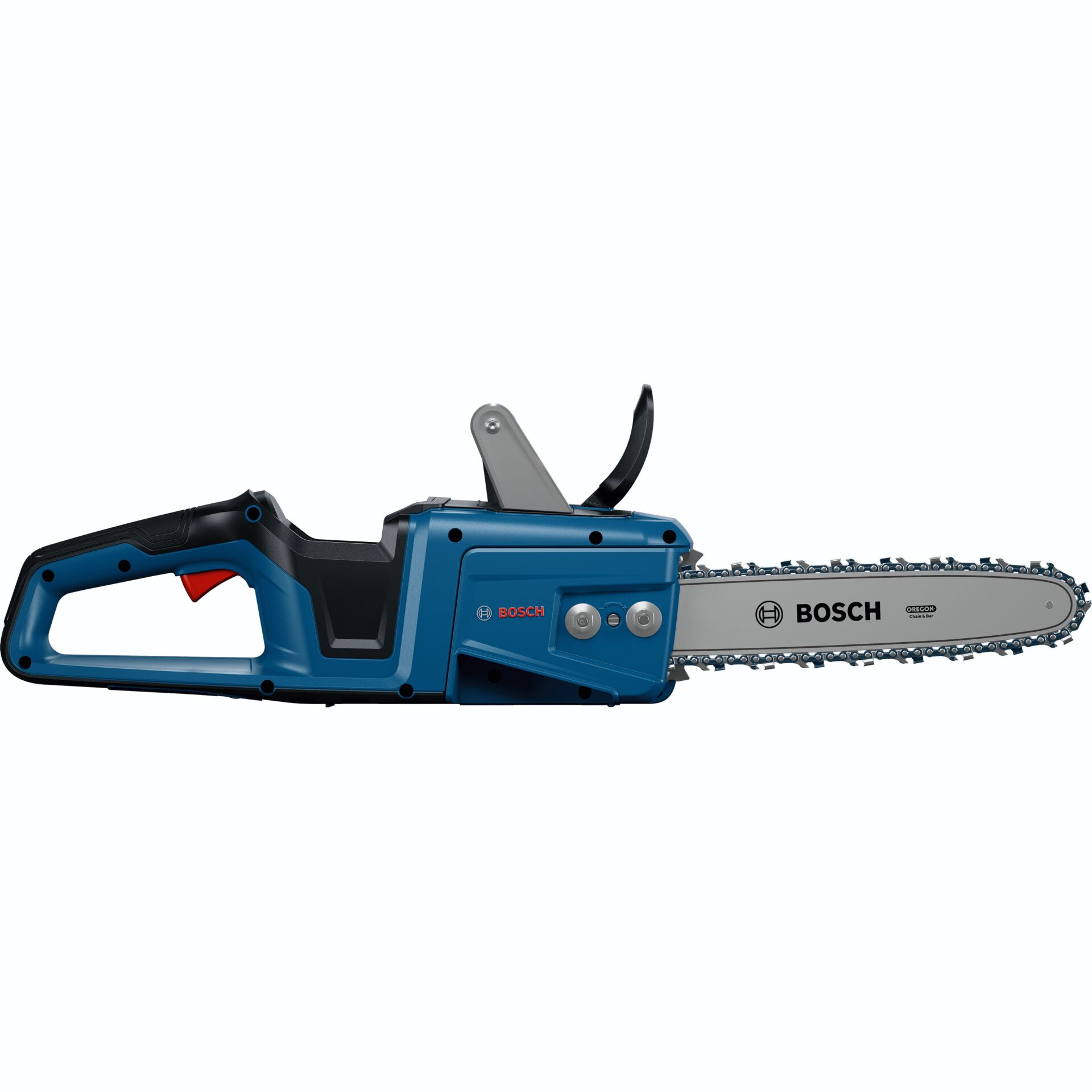 Kettensäge, Elektrisch, Blau, HandSäge, Korpus blau