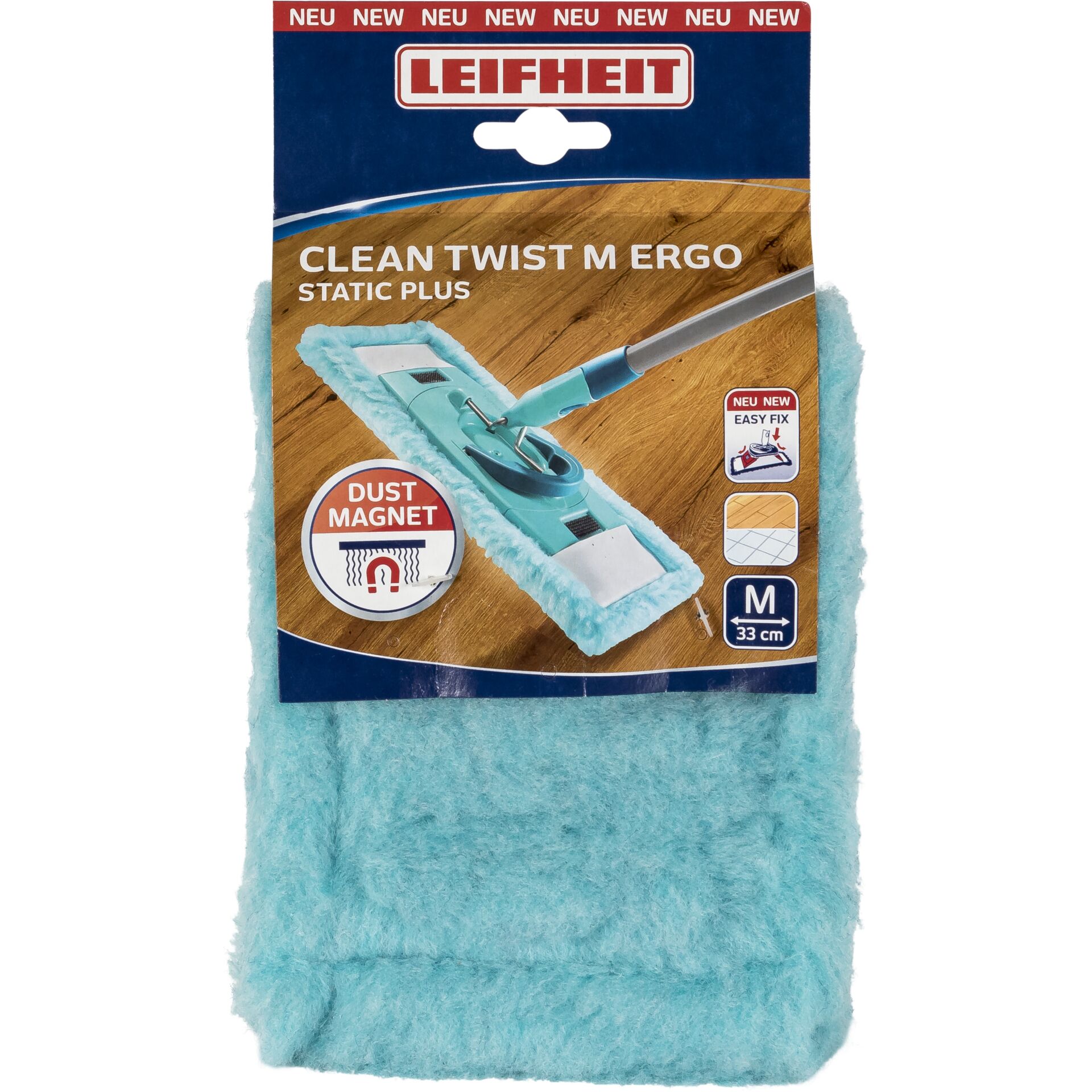 Leifheit Wischbezug Clean Twist  M Ergo static plus
