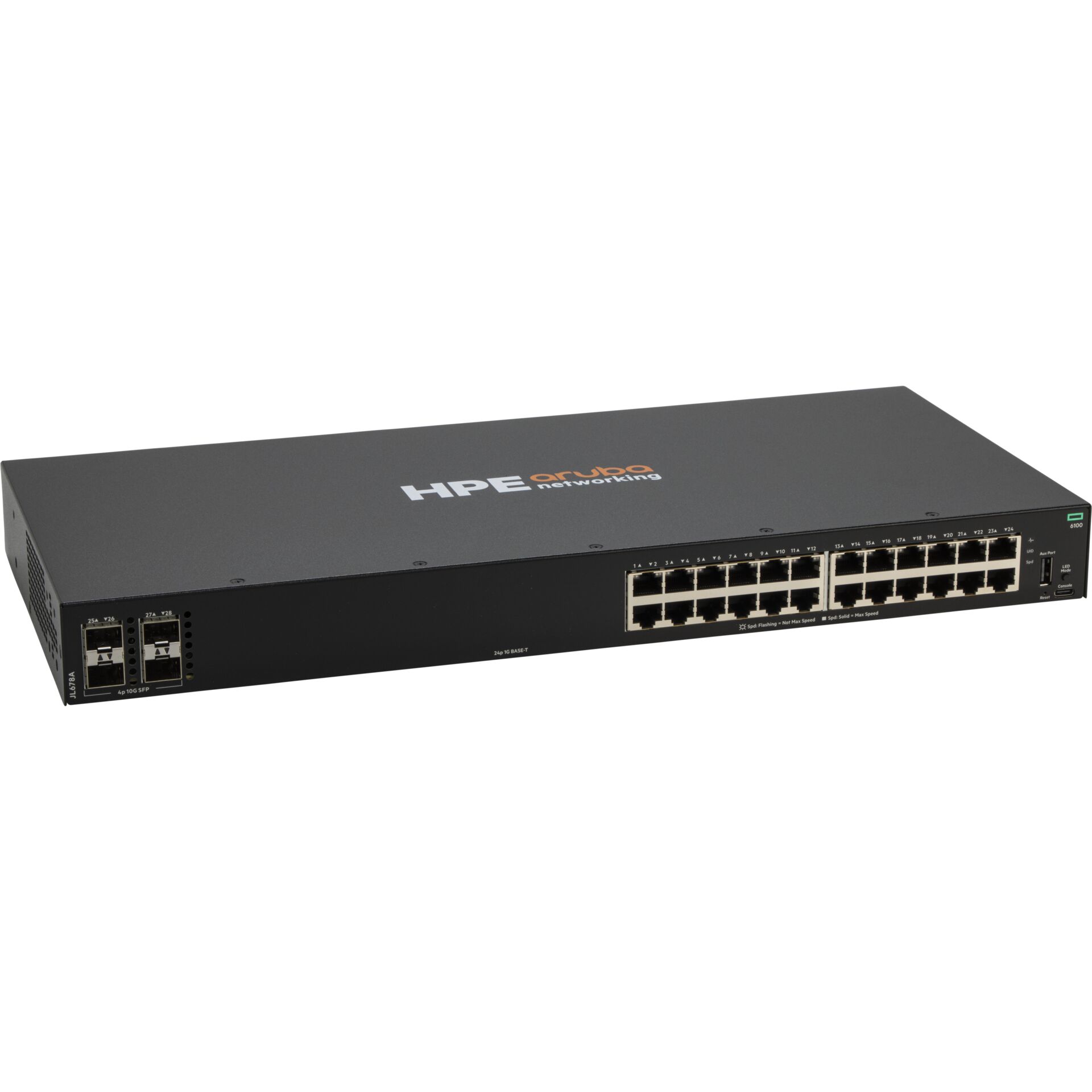 switch, network, 26-port, RJ45, rack-mount