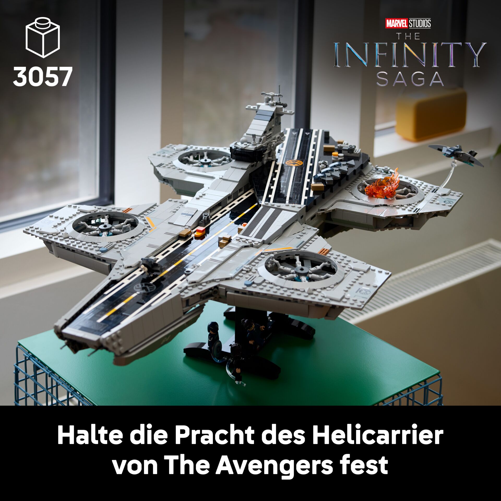 Lego, Star Wars, Helicarrier, Spaceship, Modell