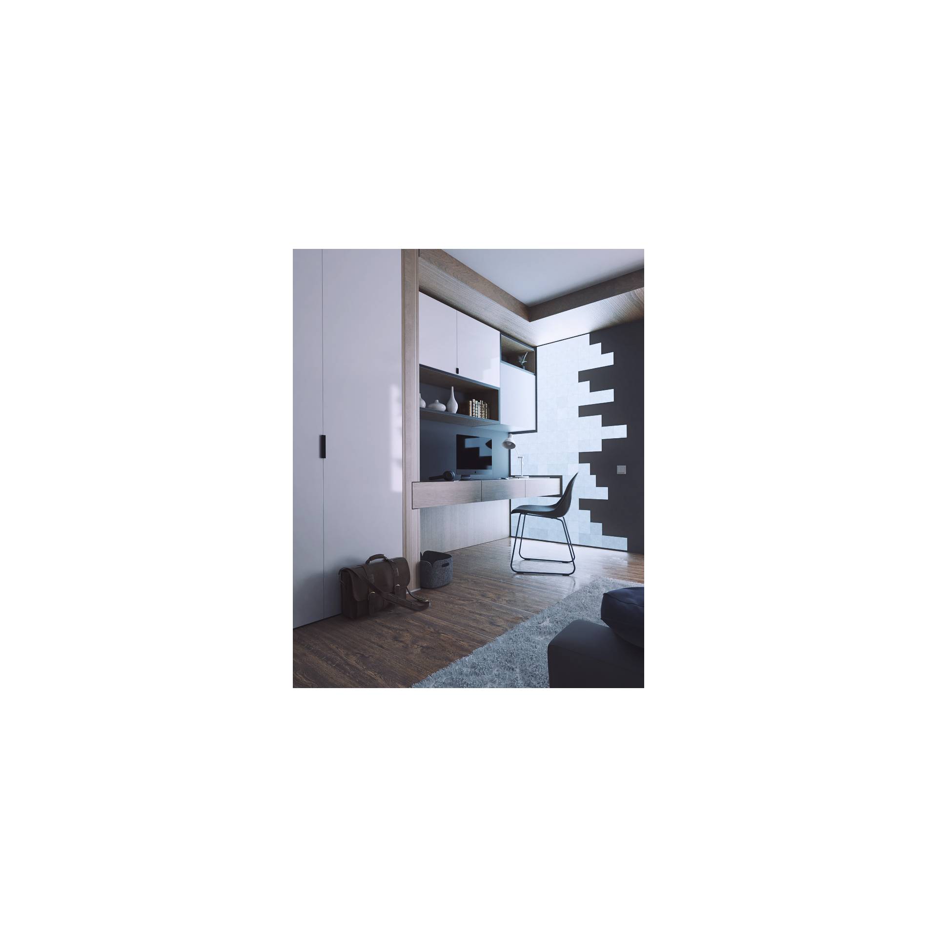 Drinnen, Innenarchitektur, Inneneinrichtung, Holzpaneele, Bildschirm