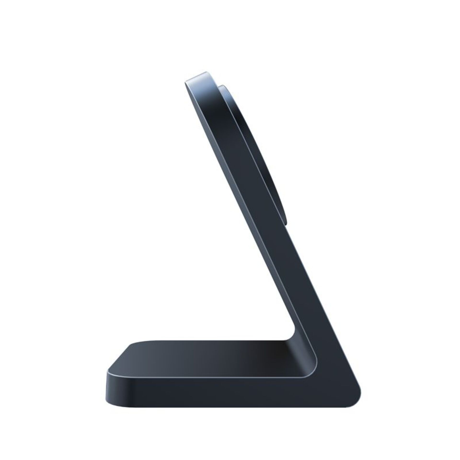 tablet_stand, ergonomic, metall, dunkel, geneigt