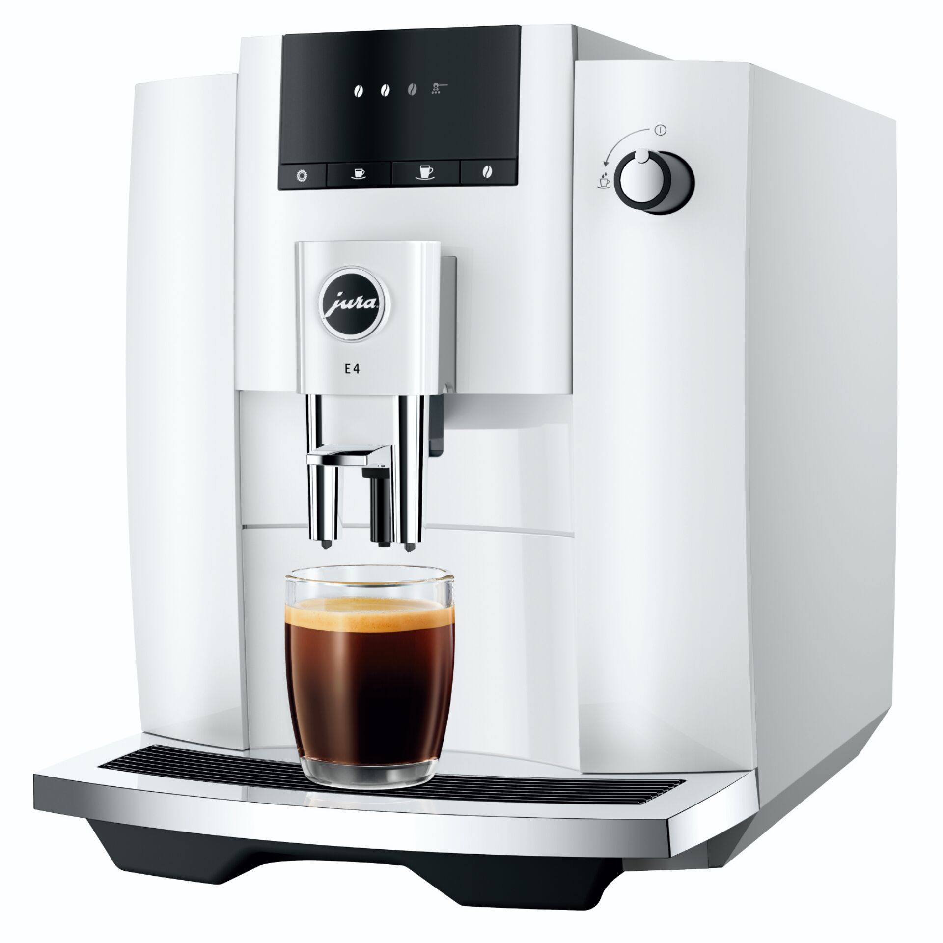 Espressomaschine, Kaffeemaschine, Espresso, Kaffeezubereitung, Chrom/Metall