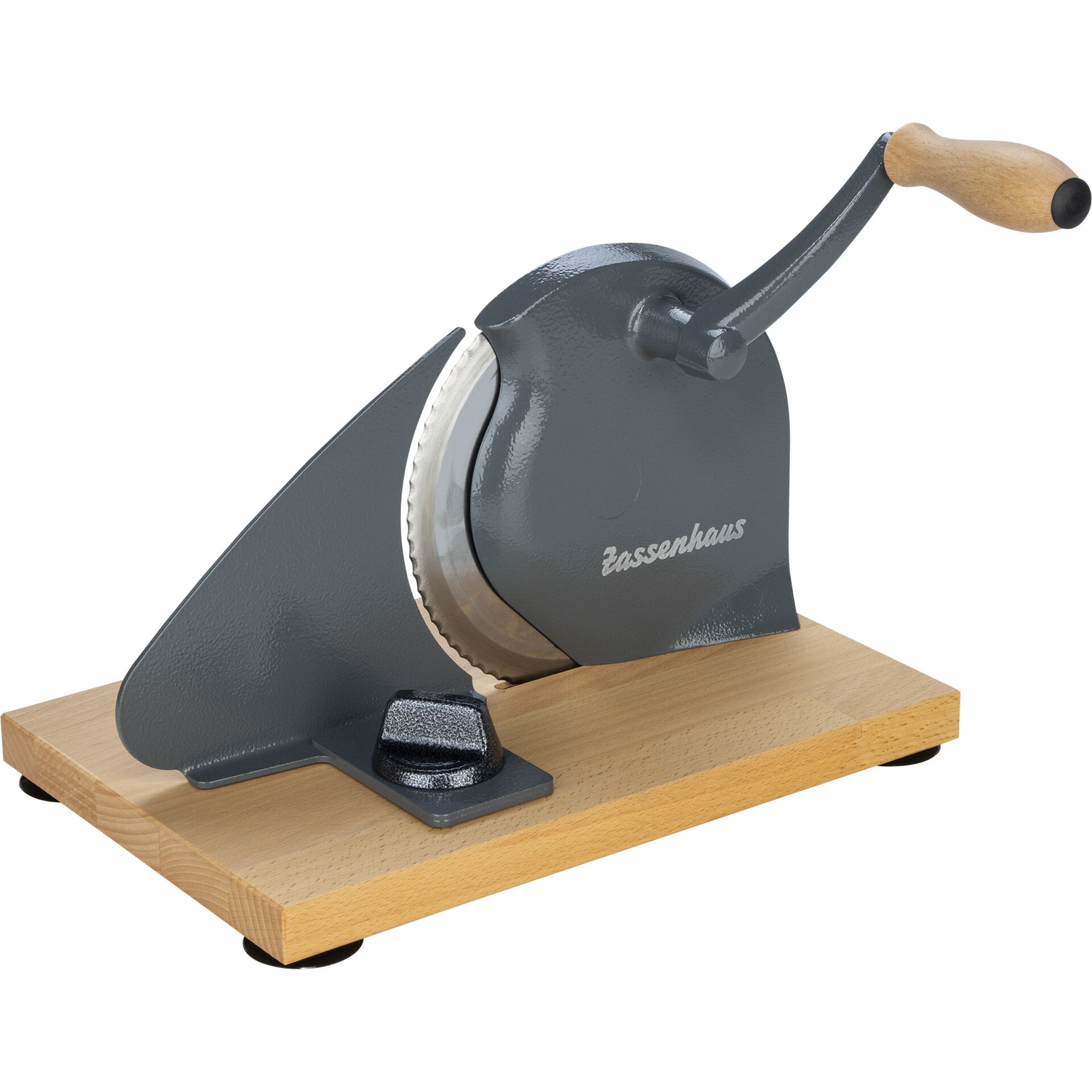 Zassenhaus Brotschneidemaschine  manuell, grau