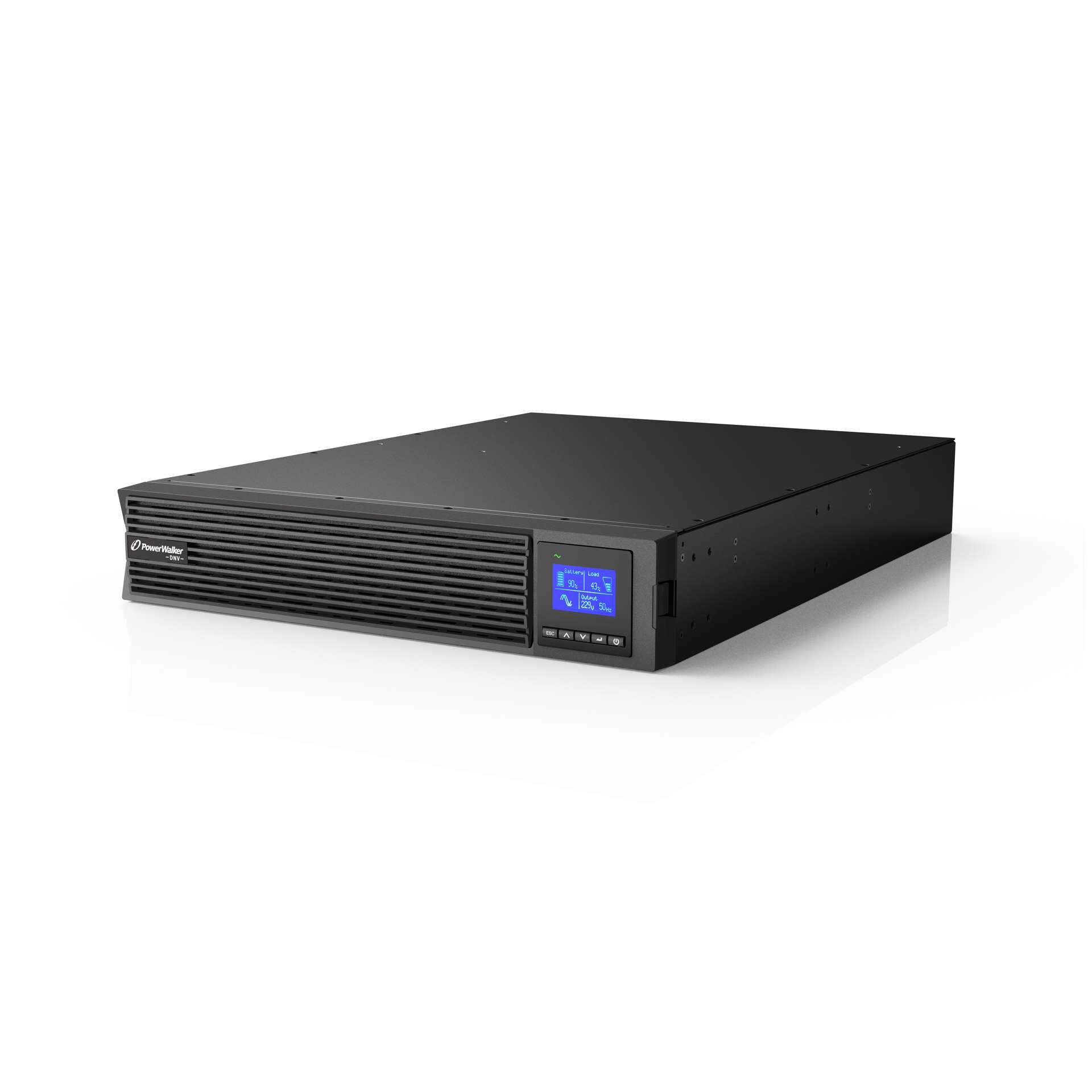 USV, Rackmount, USV-Gerät, Stromversorgung, LCD-Anzeige