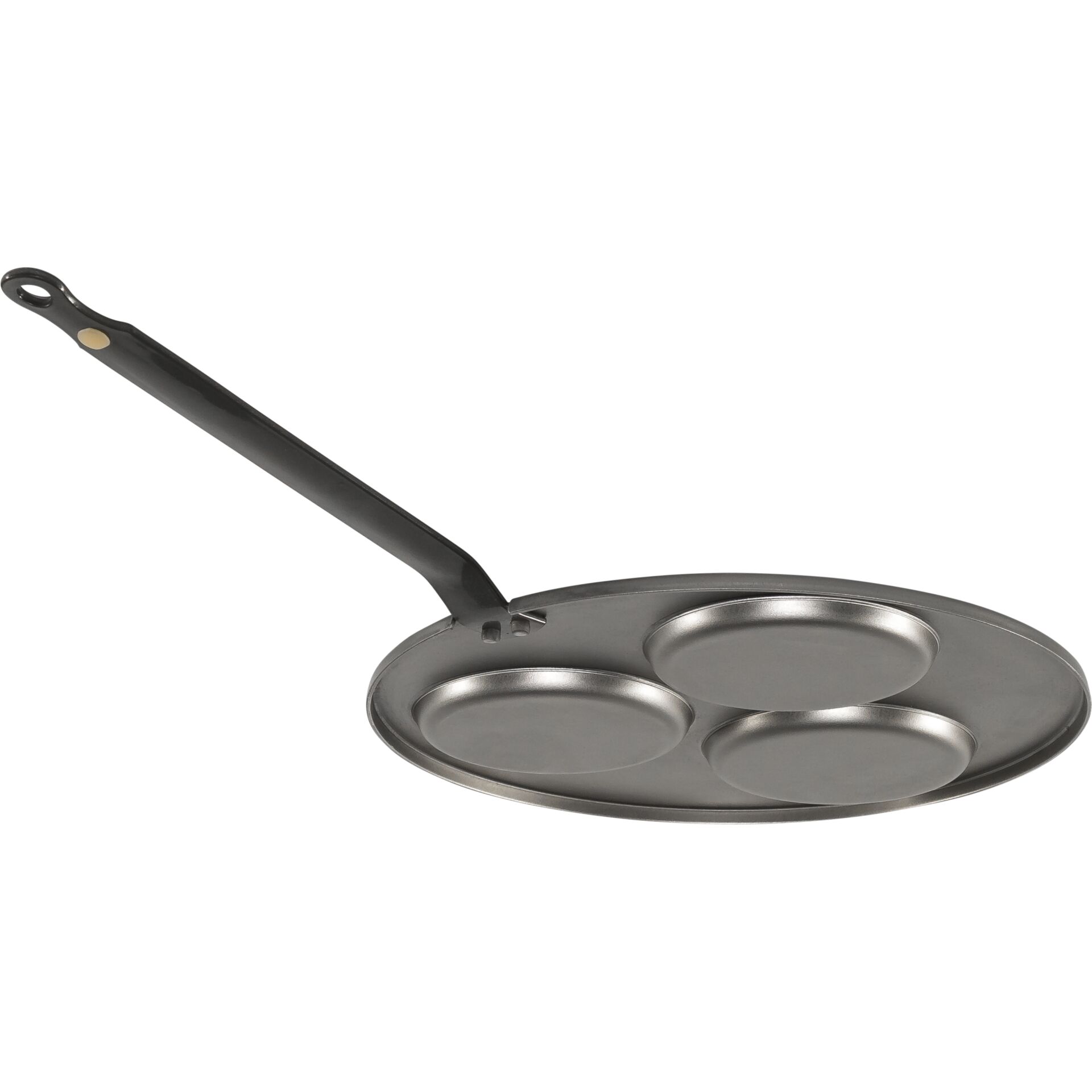 Pfannenpfanne, Eierpfanne, Antihaft, Rund, 3 Pfannenform