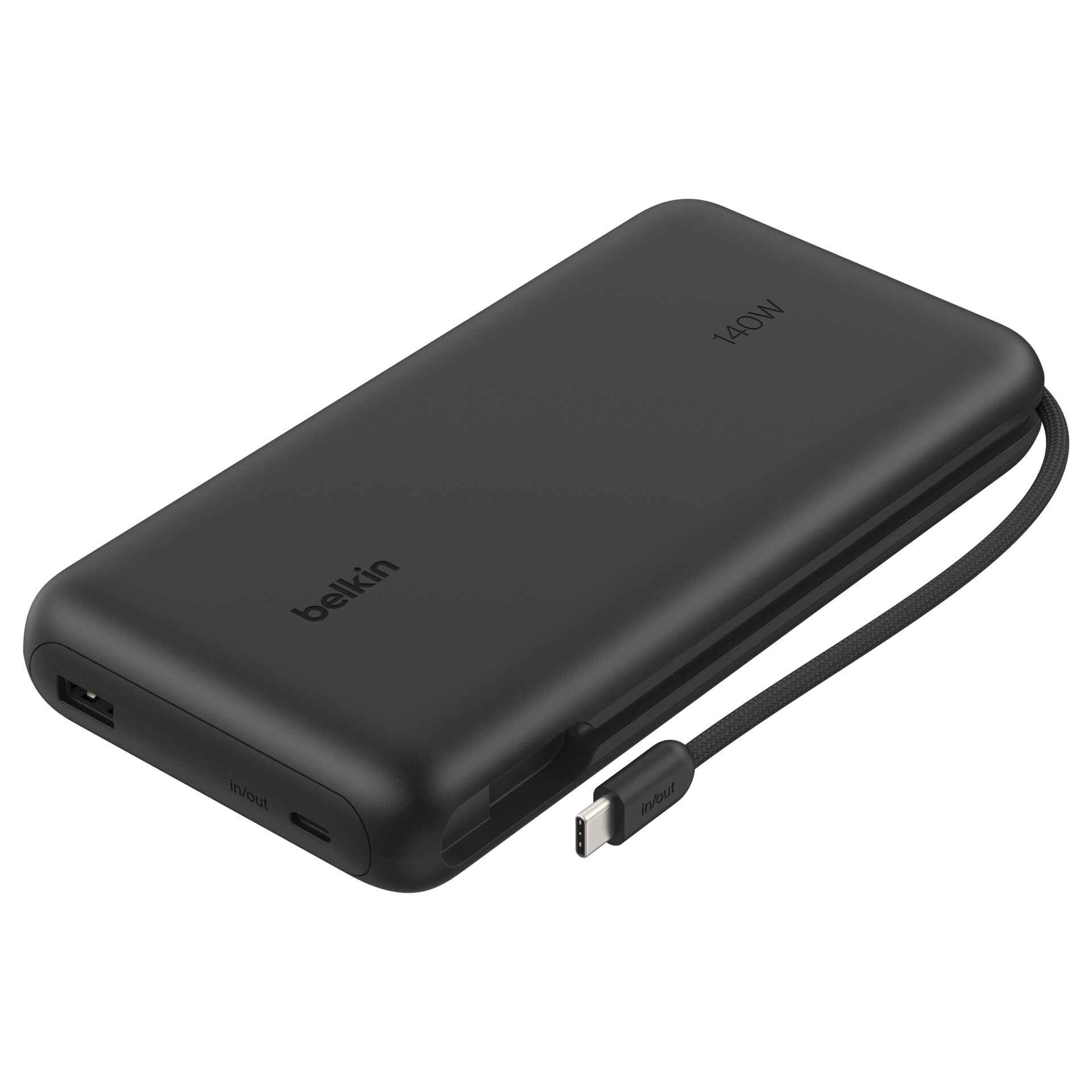 Power bank, 140W, USB-C, portable charger, Cable included