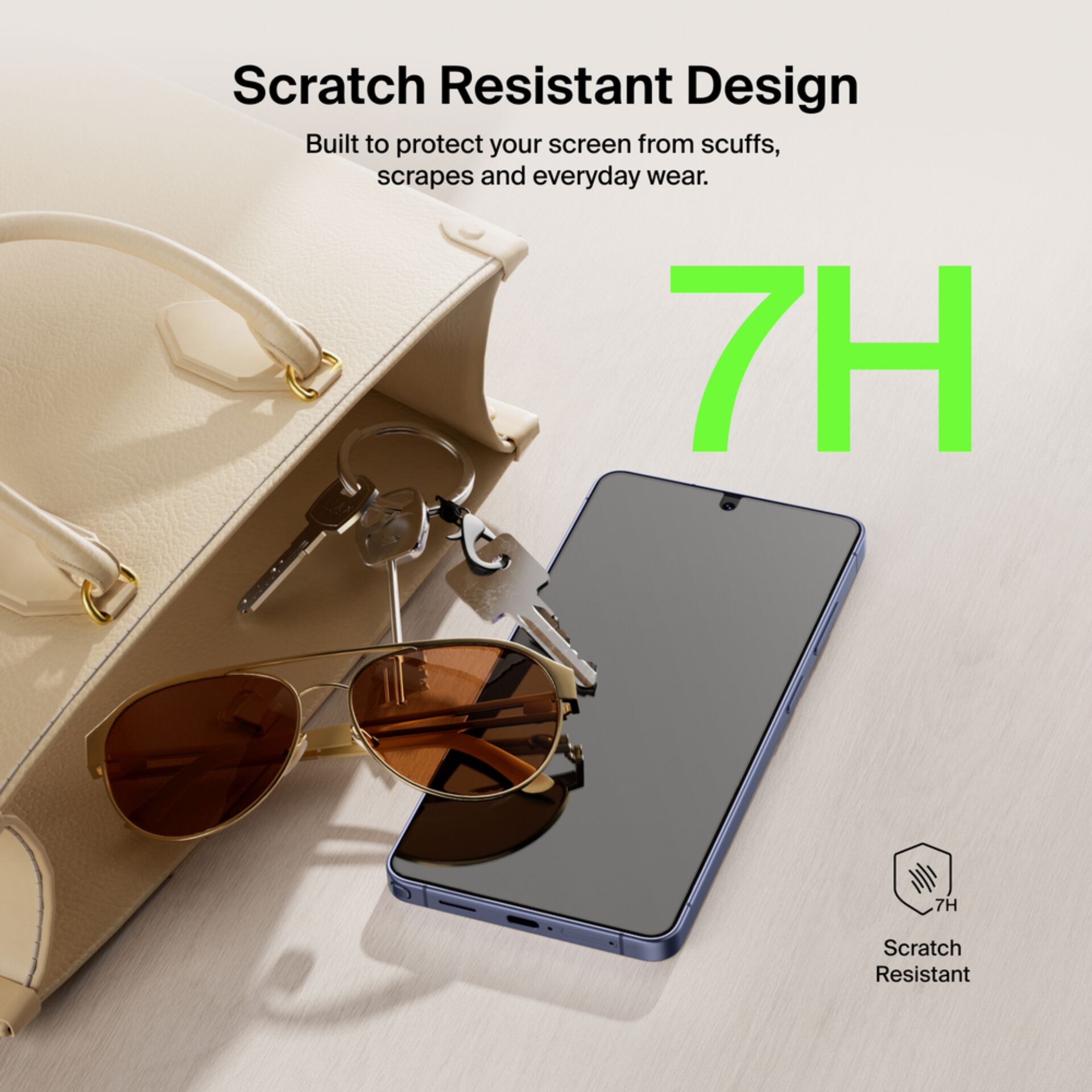 Kratzfest, Bildschirm Schutz, Smartphone, Brille, Tasche