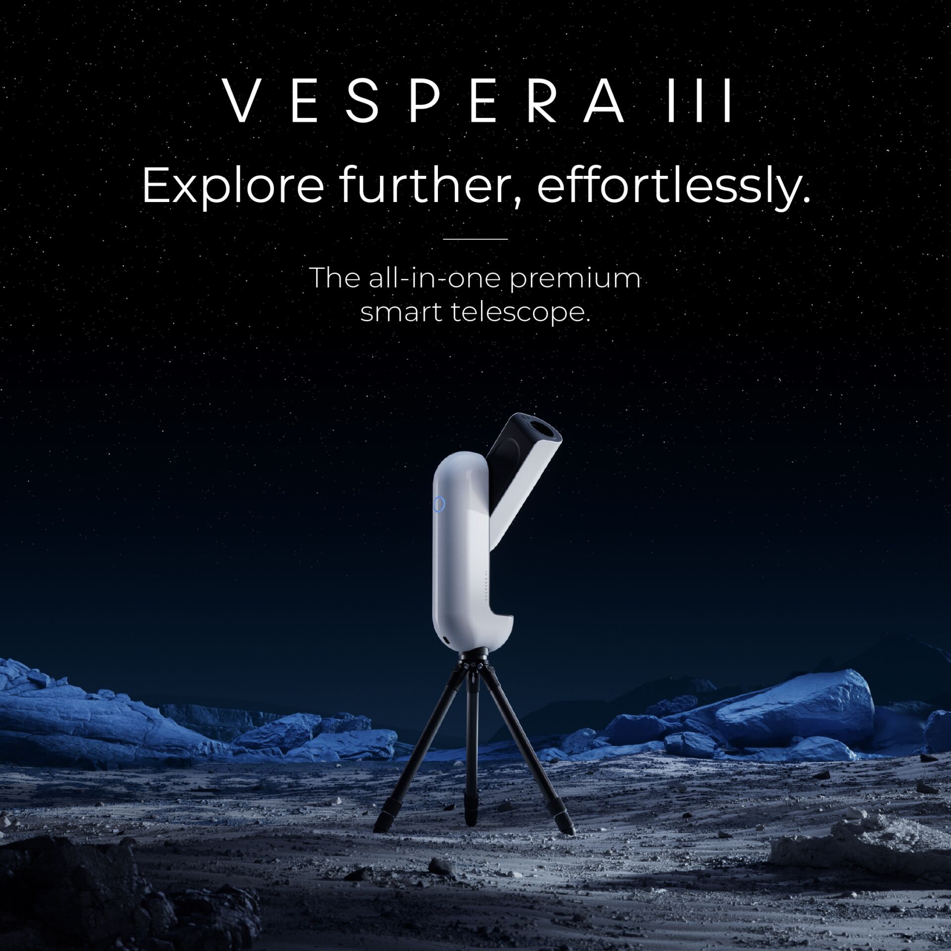 Teleskop, Kamera-Teleskop, Stativ, Mondlandschaft, Astronomie-Ausrüstung