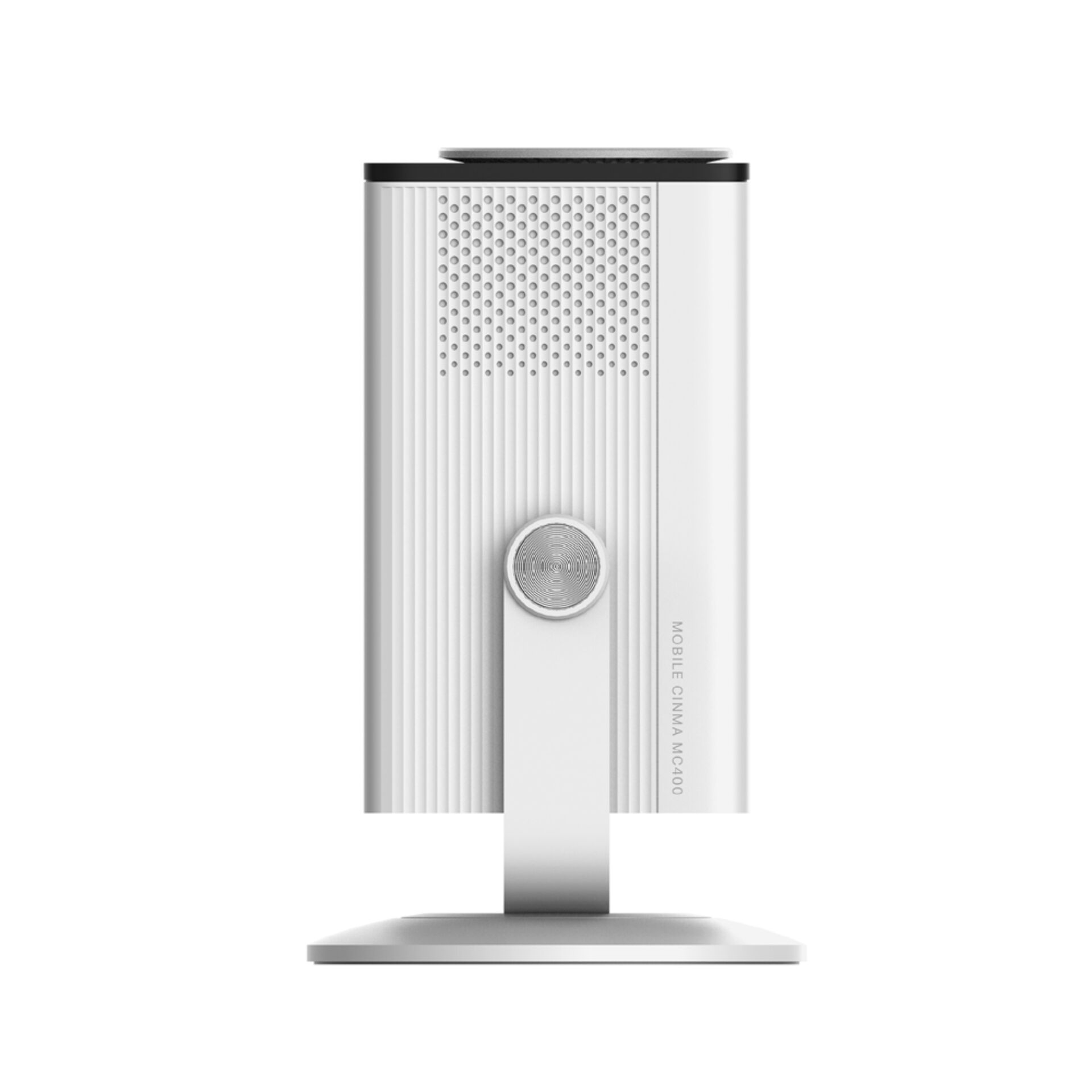 Luftreiniger, Tischgerät, Silber, Gittermuster, Kühl-Design