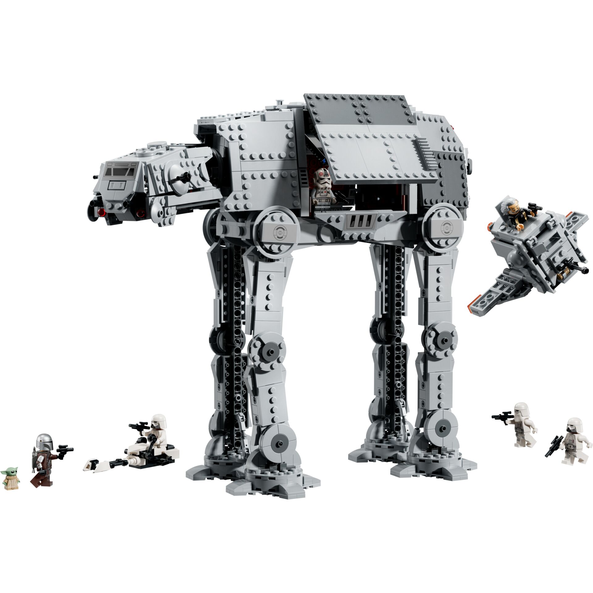 Lego, Star Wars, AT-AT, Walker, minifigures
