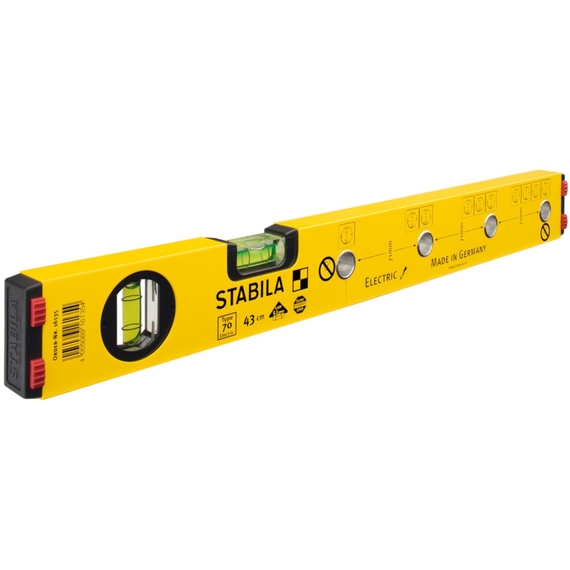 STABILA Type 70 Electric, 43 cm  Wasserwaage