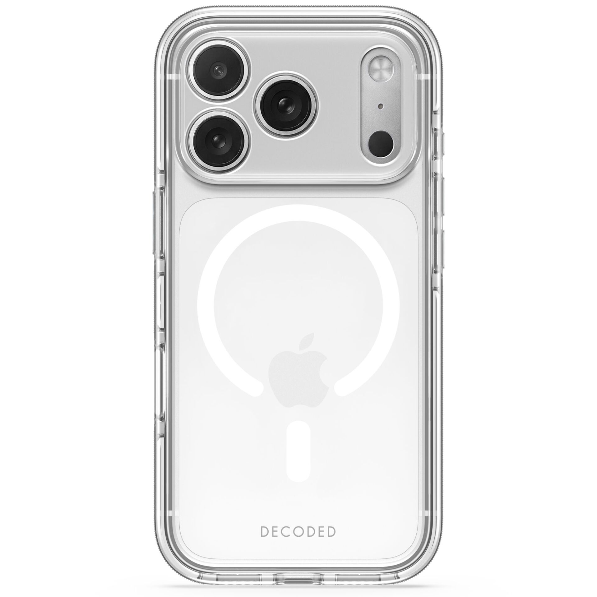iPhone-Hülle, klare Hülle, drei Kameras, transparent, MagSafe