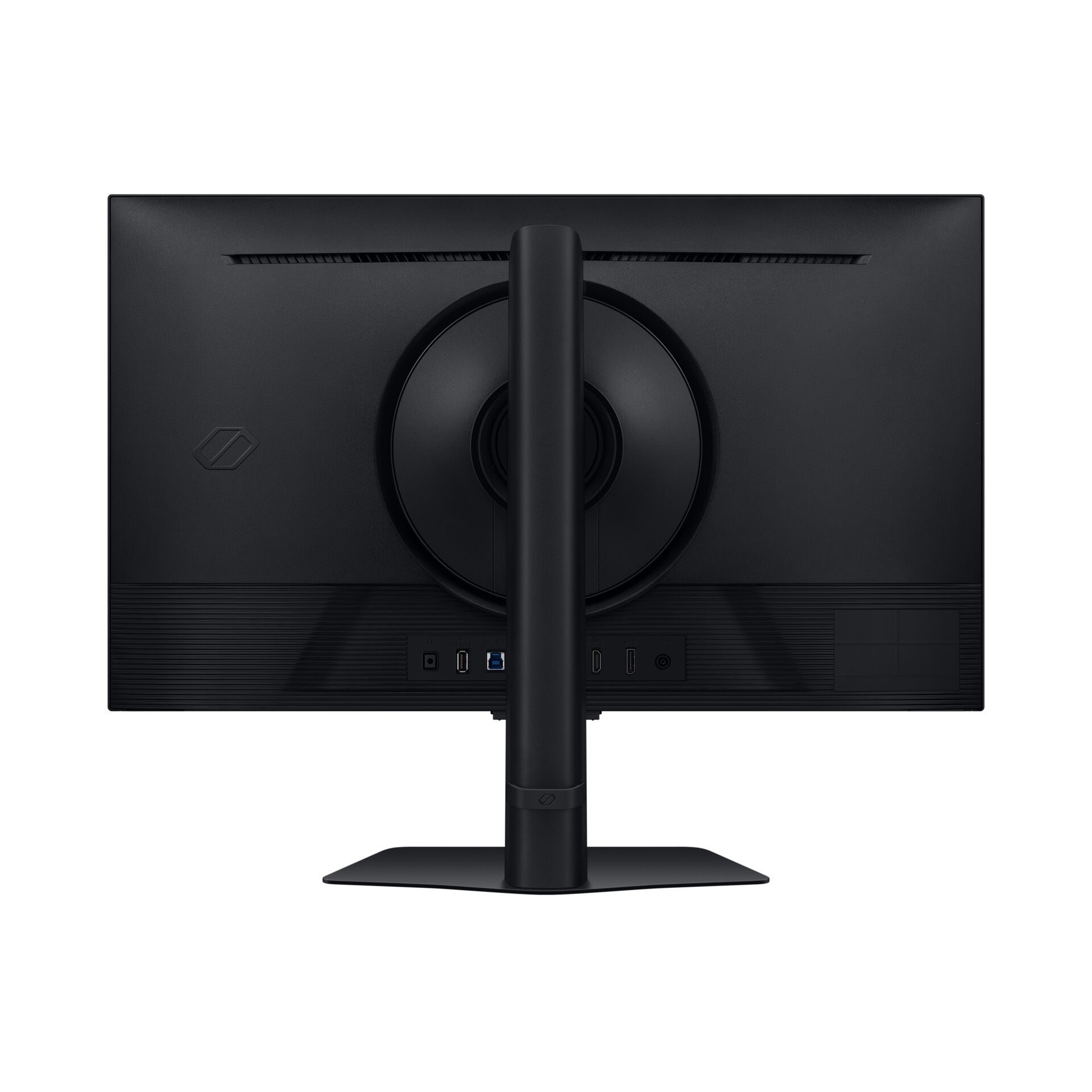 monitor, LED, schwarz, Anschlüsse hinten, verstellbarer Ständer
