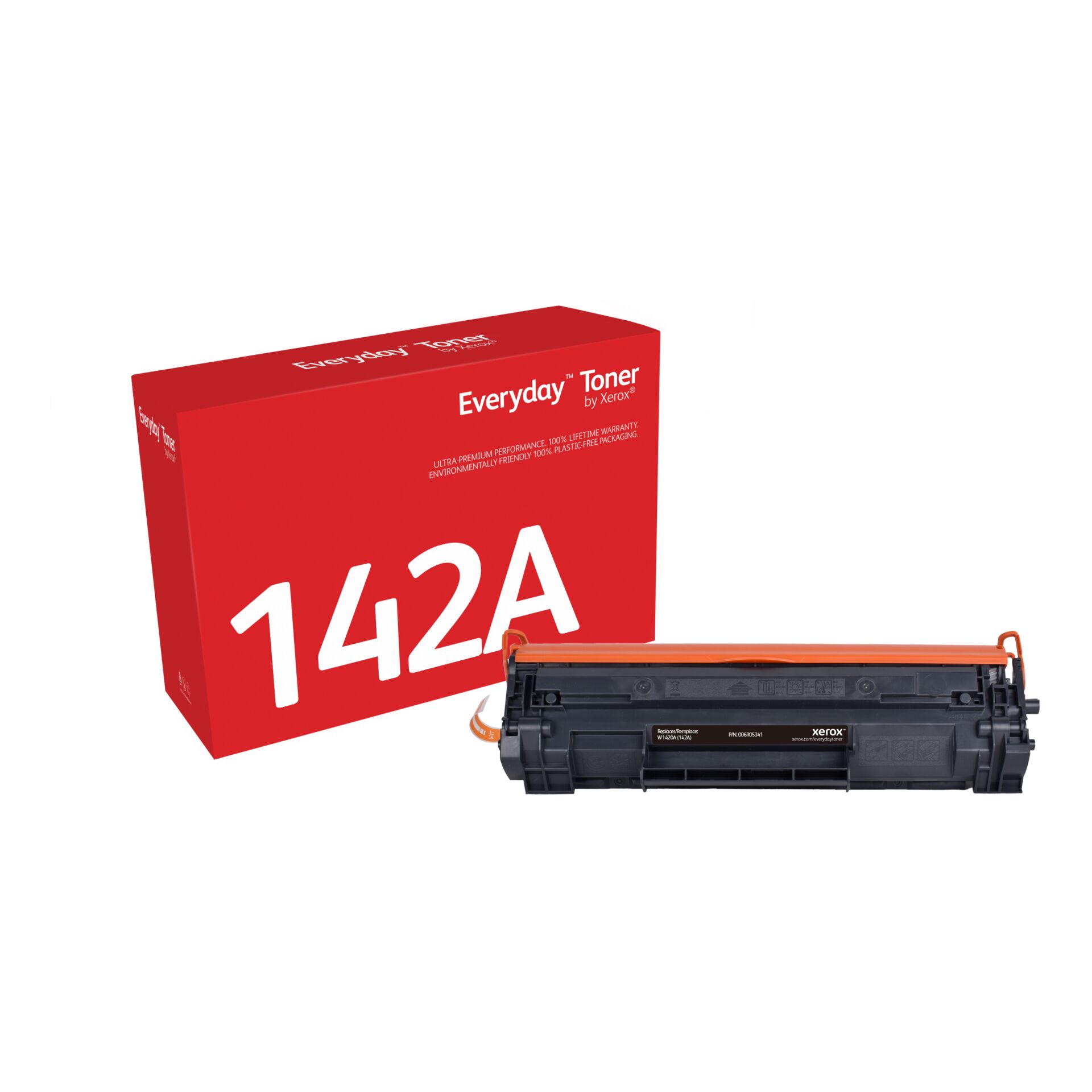 Toner, Drucker-Toner, Xerox 142A, Kartusche, Schwarztoner