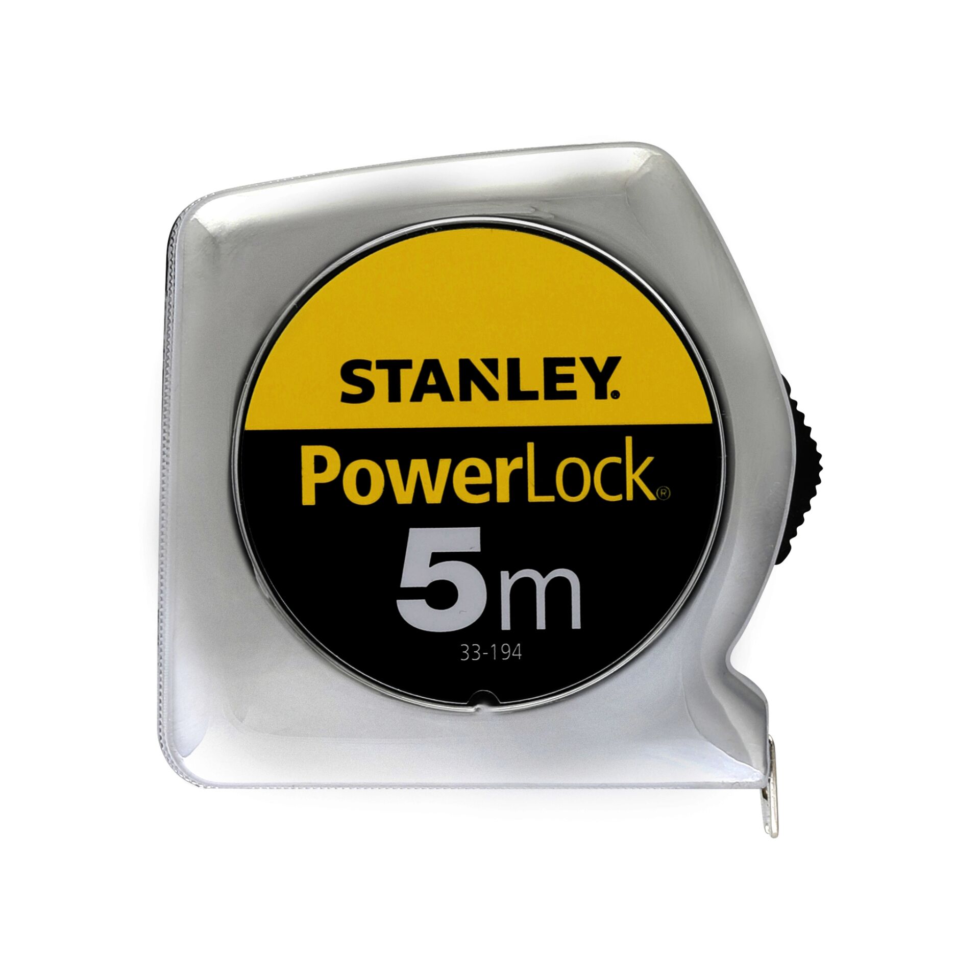 Maßband, 5 m, PowerLock, Stanley, Metallgehäuse