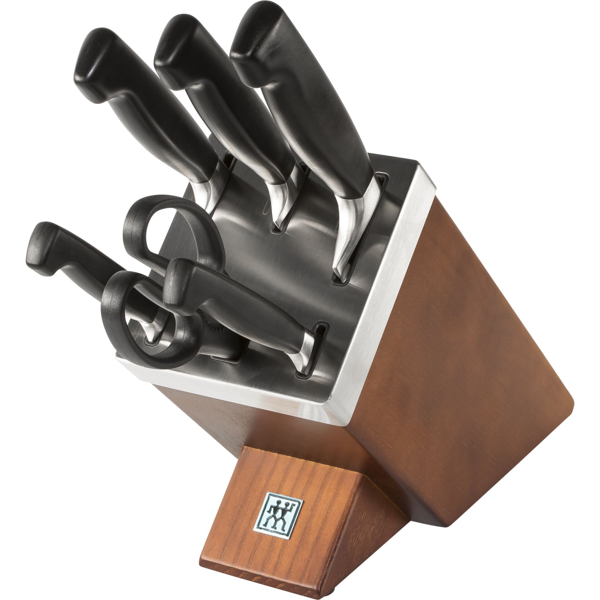 Kochmesser-Set, Messerkönig, Küchenmesser, Kochmesser-Block, Stahlklinge