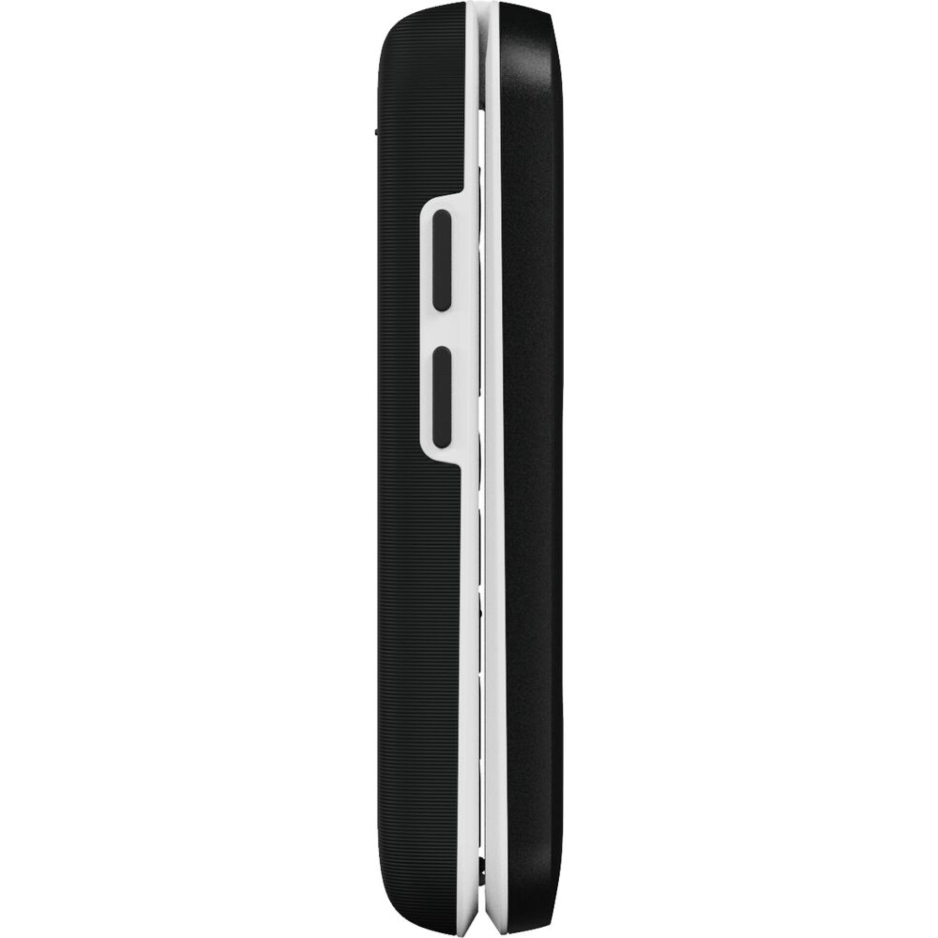 Telefon, Schwarz, Schutzrahmen?, Seitenschalter, Gummioberfläche