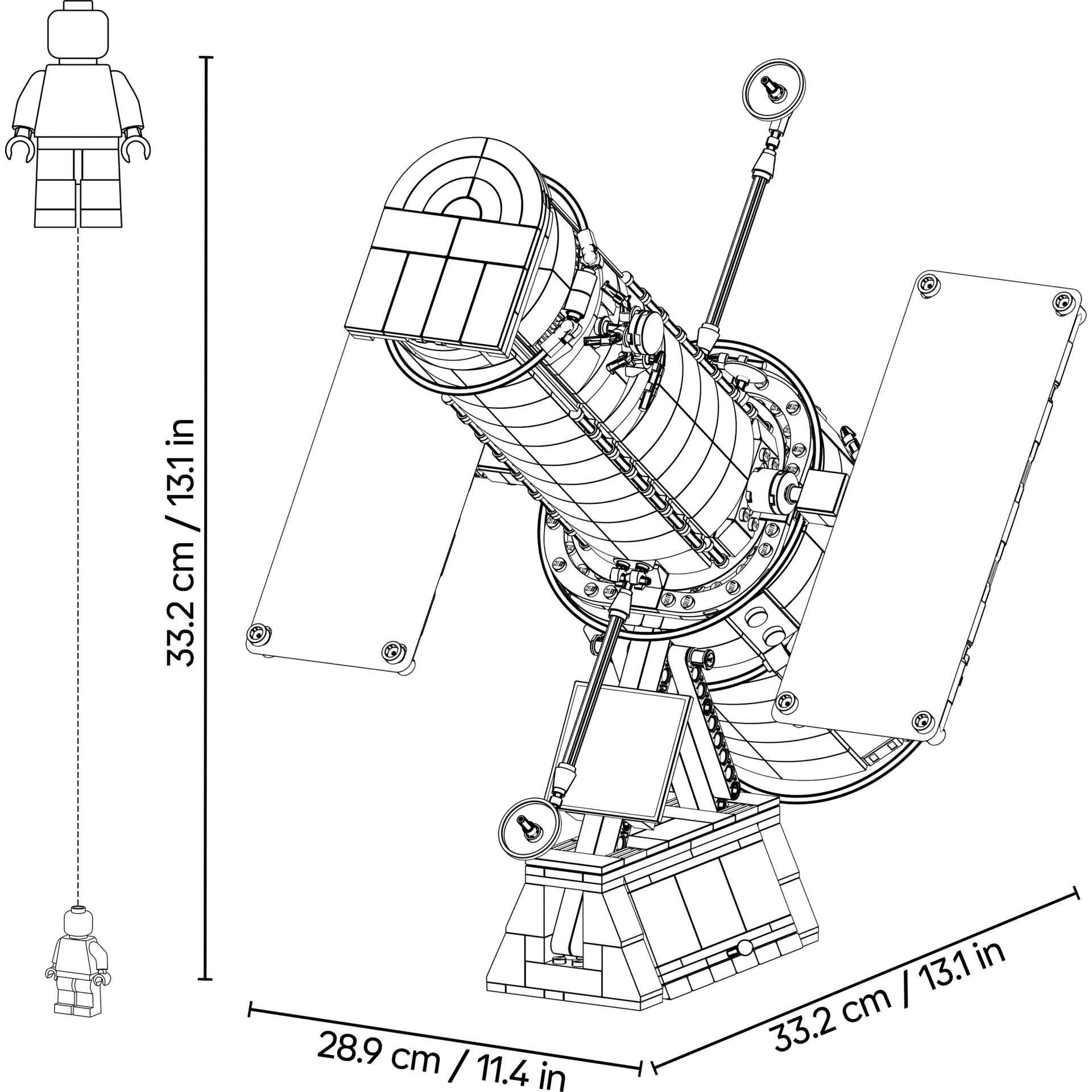 Lego, Raumfahrzeug, Raketen-Nachbau, Technik, Miniaturmodell