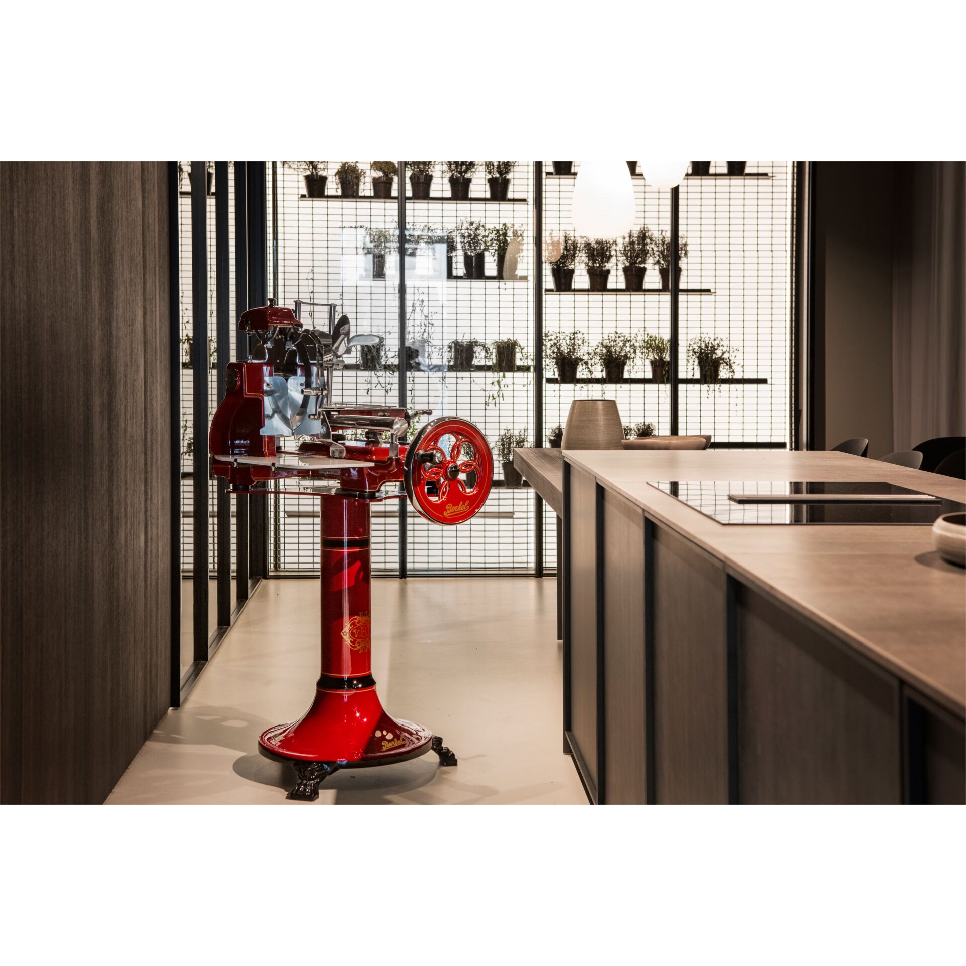 rotator, verticalulo, kitchen, maschinen, rot
