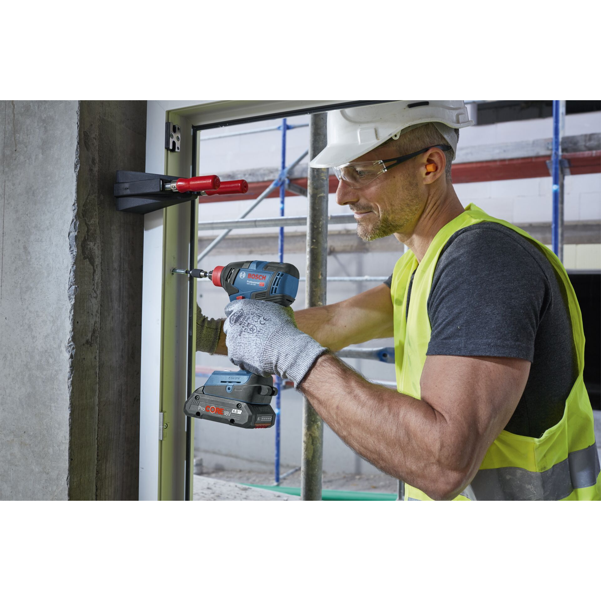 Person, Arbeiter, Gerät, Elektrische Bohrmaschine, Werkzeug