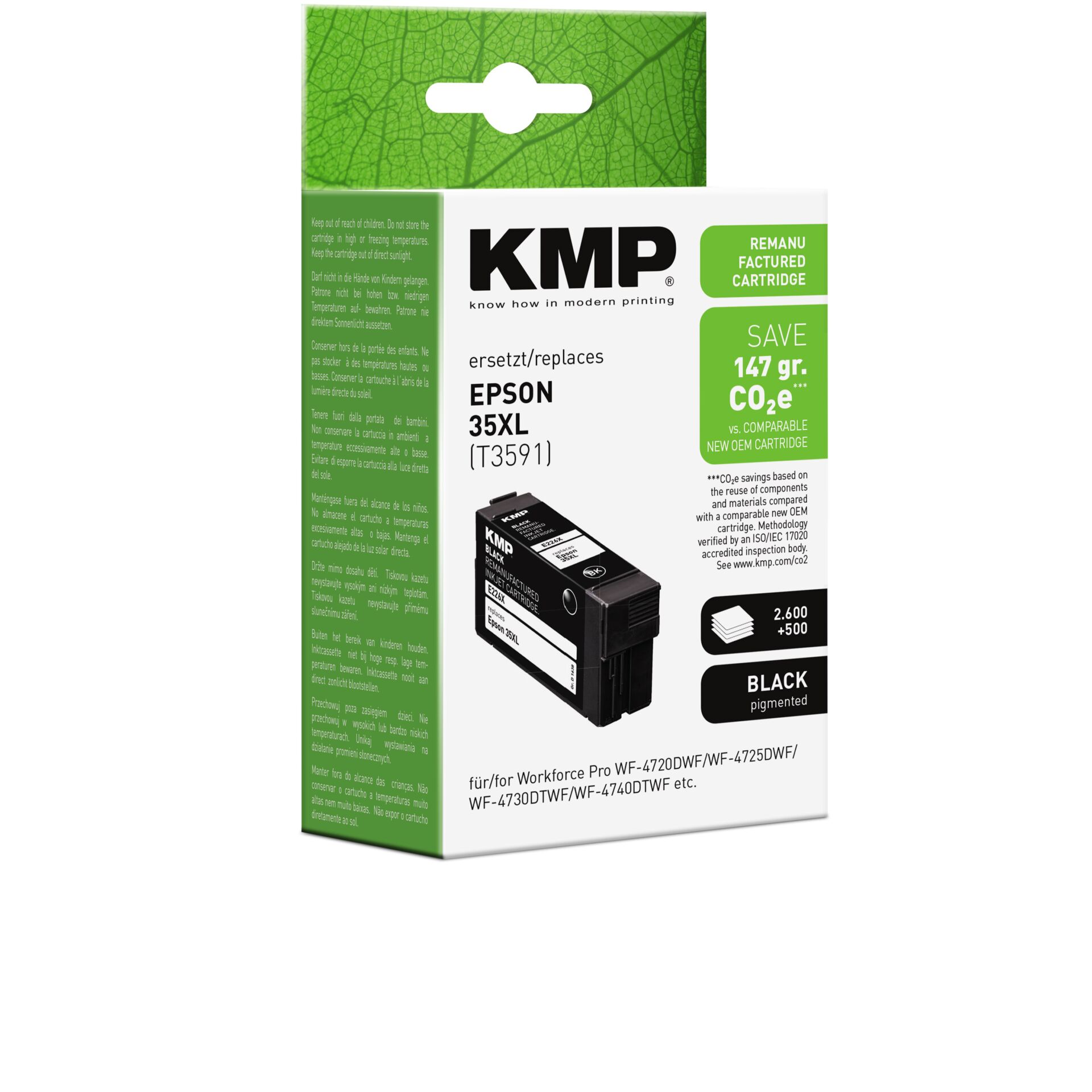 Adapter, Elektronik, QR Code, tintenpatrone, ersatztinte, EPSON, 35XL, CO2e-sparend