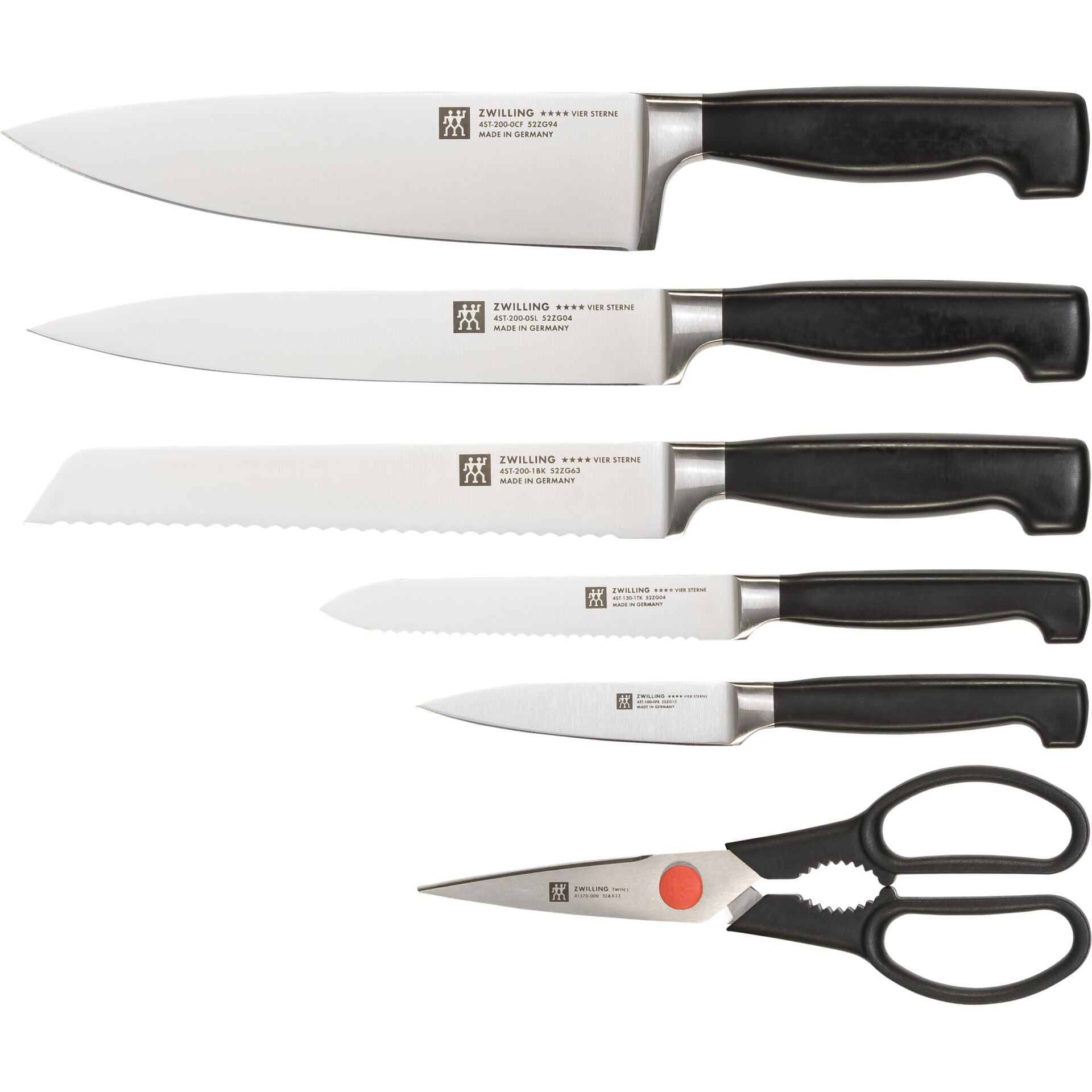 Kochmesser, Küchenmesser, Messerset, Schneidewerkzeuge, Schere