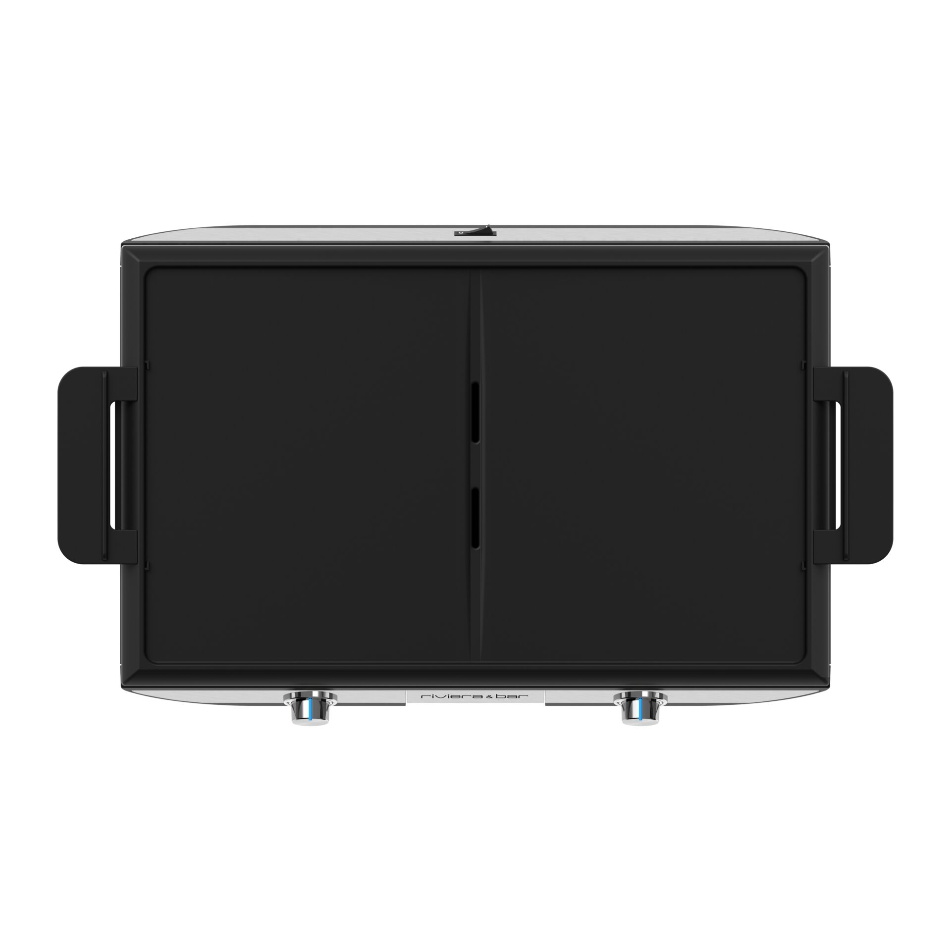 Grillplatte, Grilltop, Elektrogrill, Schwarz, Abnehmbares Grillfach