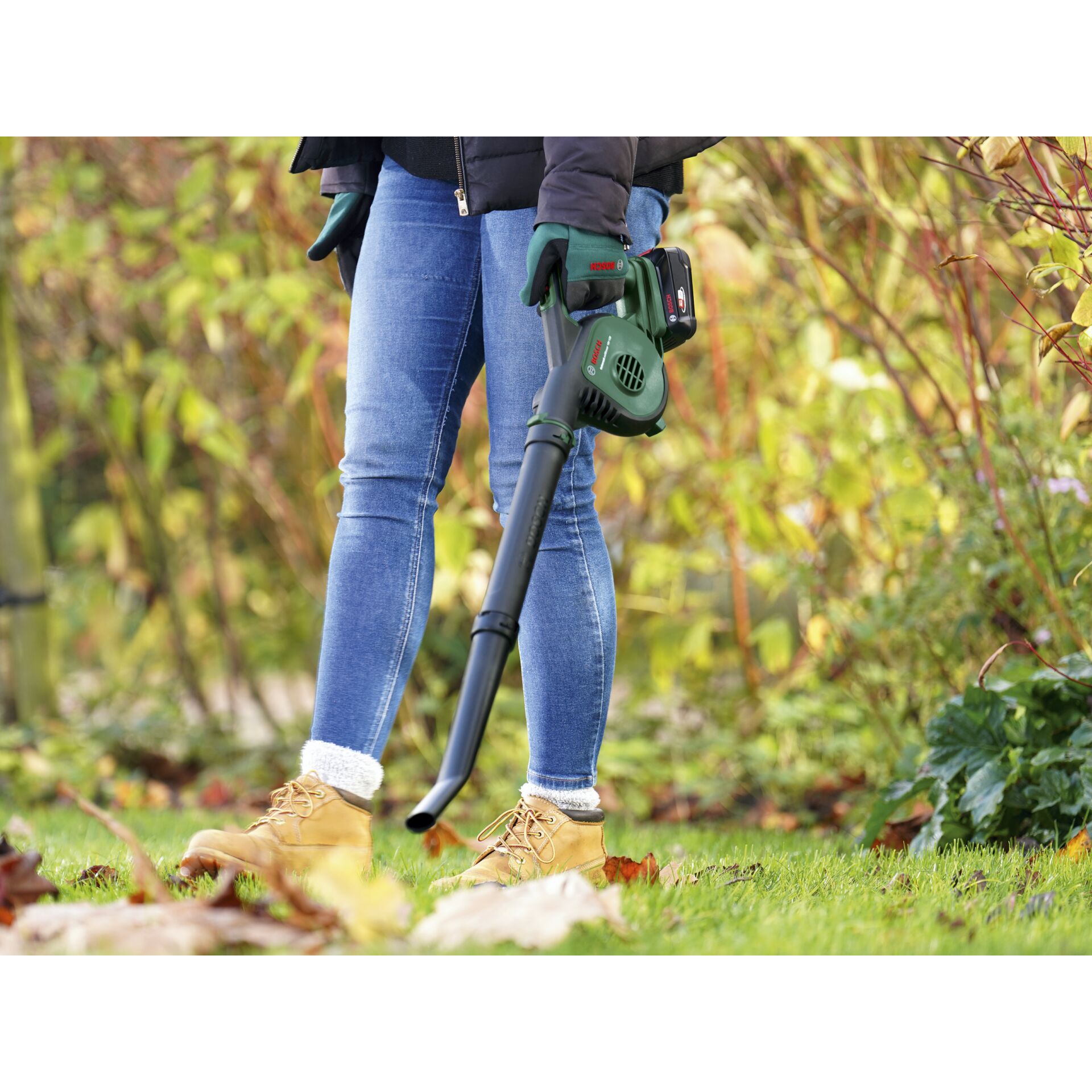 Gras, Rasen, Gerät, Handschuh, E-Scooter