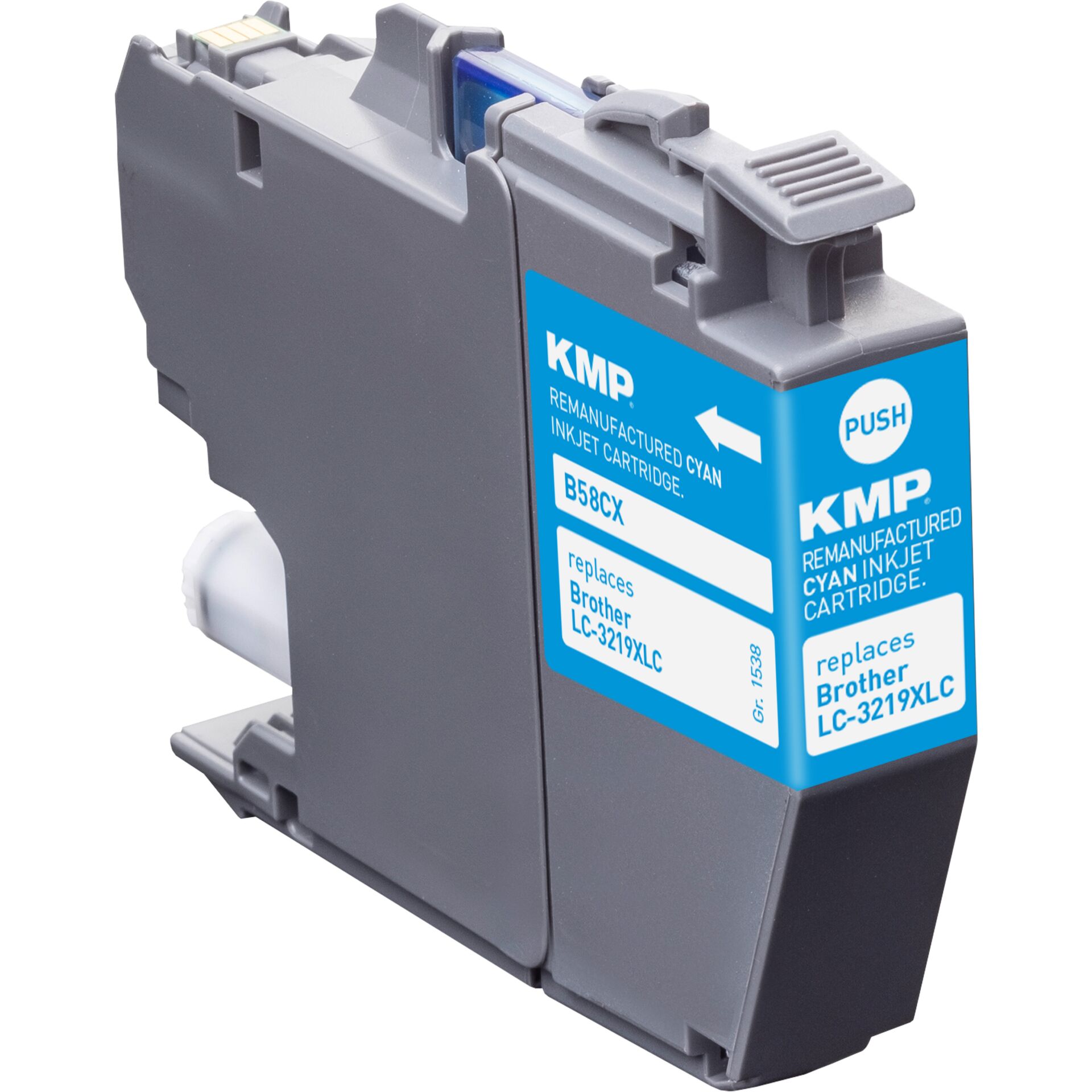 Tintenpatrone, Kompakt, Blue label, Remanufactured, Chip
