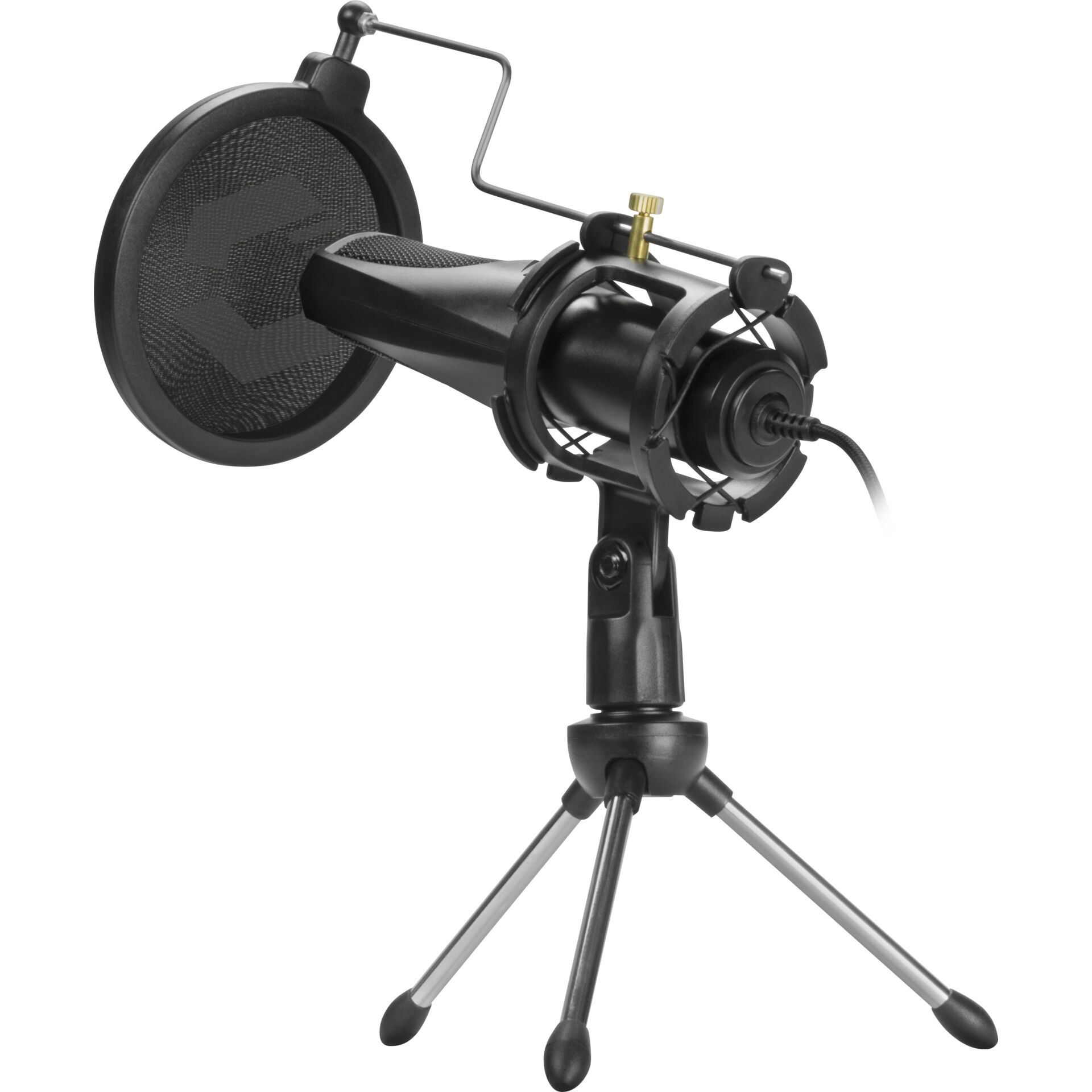 Elektrisches Gerät, Mikrophon, Stativ, Beleuchtung