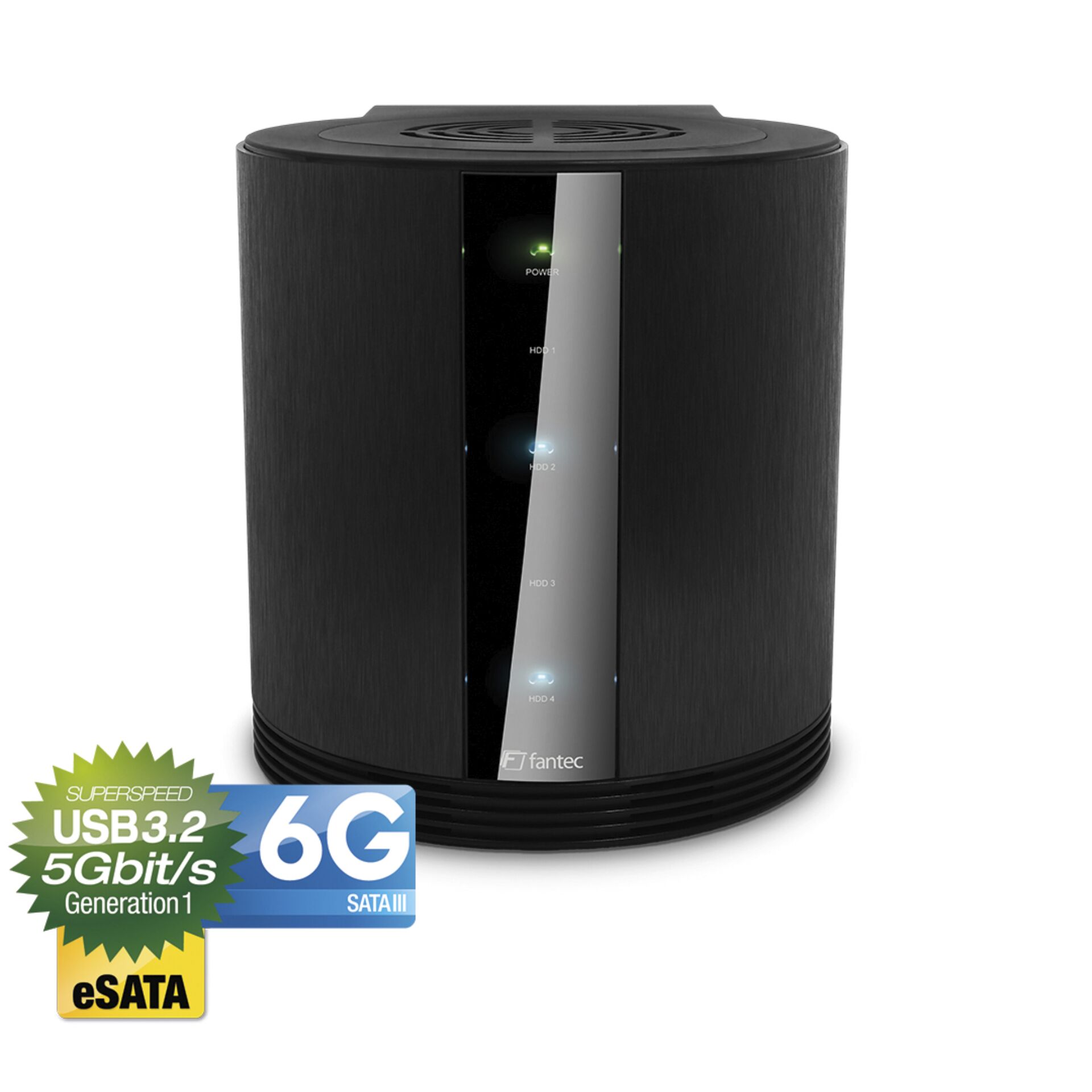 NAS, Netzspeicher, USB 3.2, eSATA, 6G SATA III