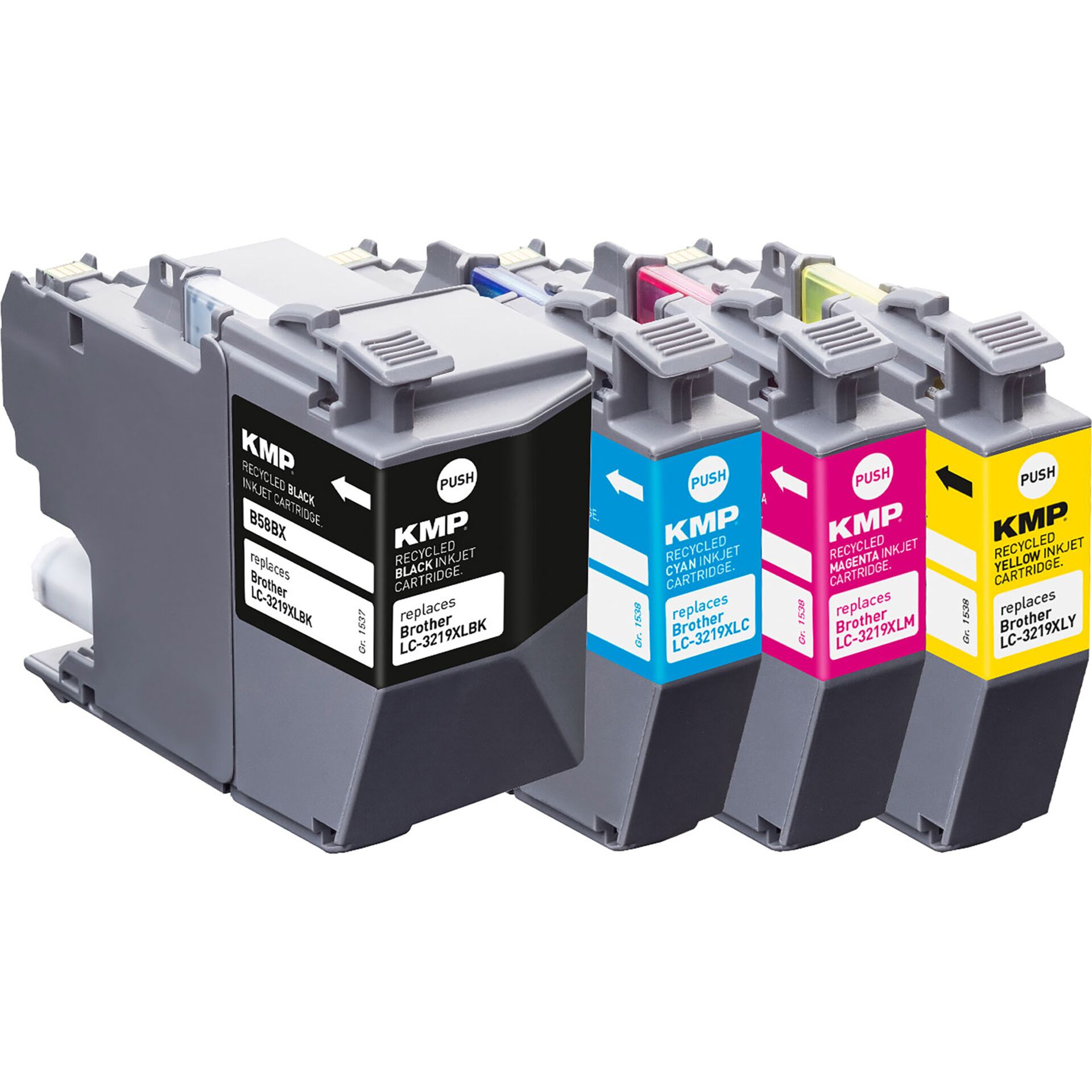Tintenpatronen, Druckerpatronen, KMPPatronen, Farbinjekt, Click-In Cartridge