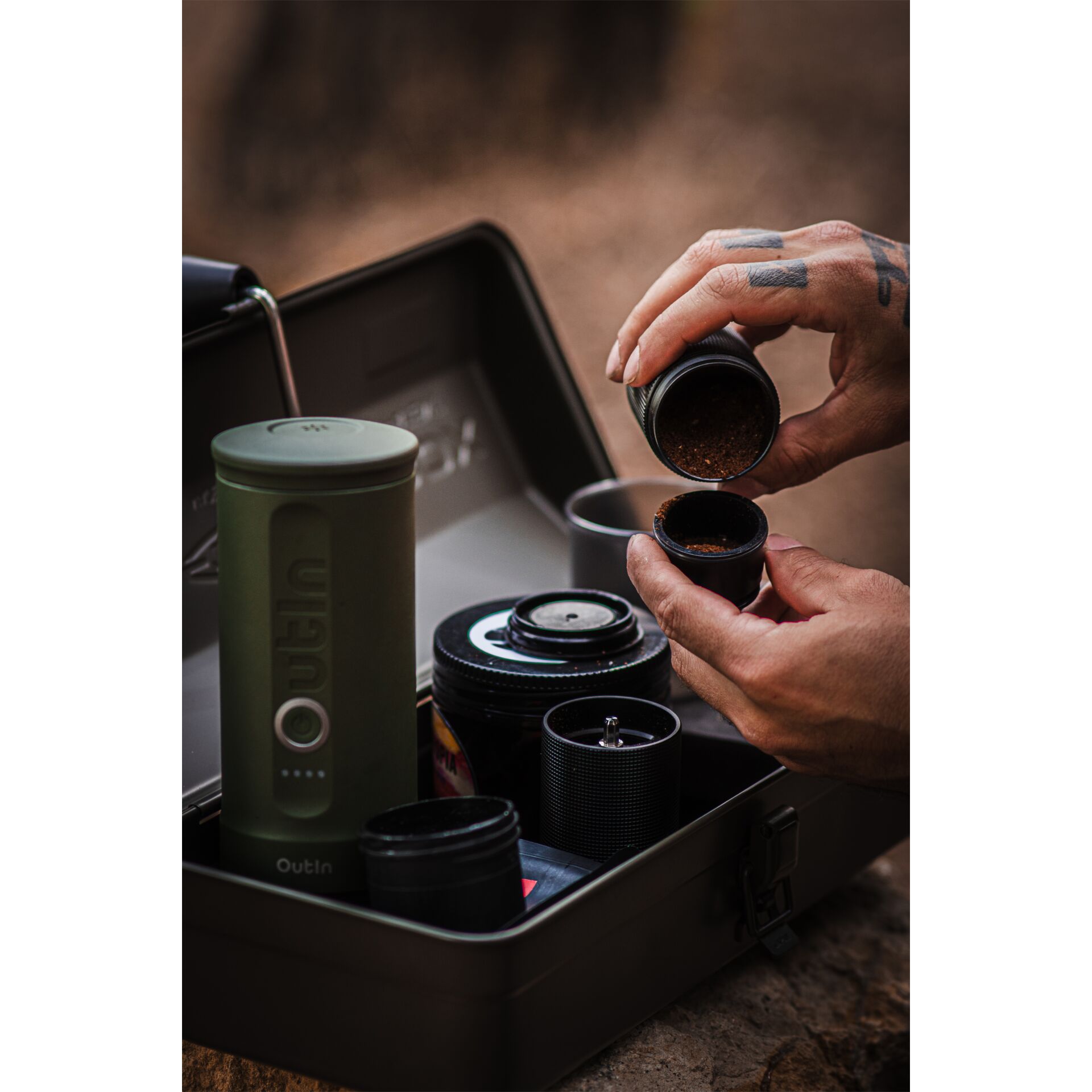 Kochen, Essen, Essen einschenken