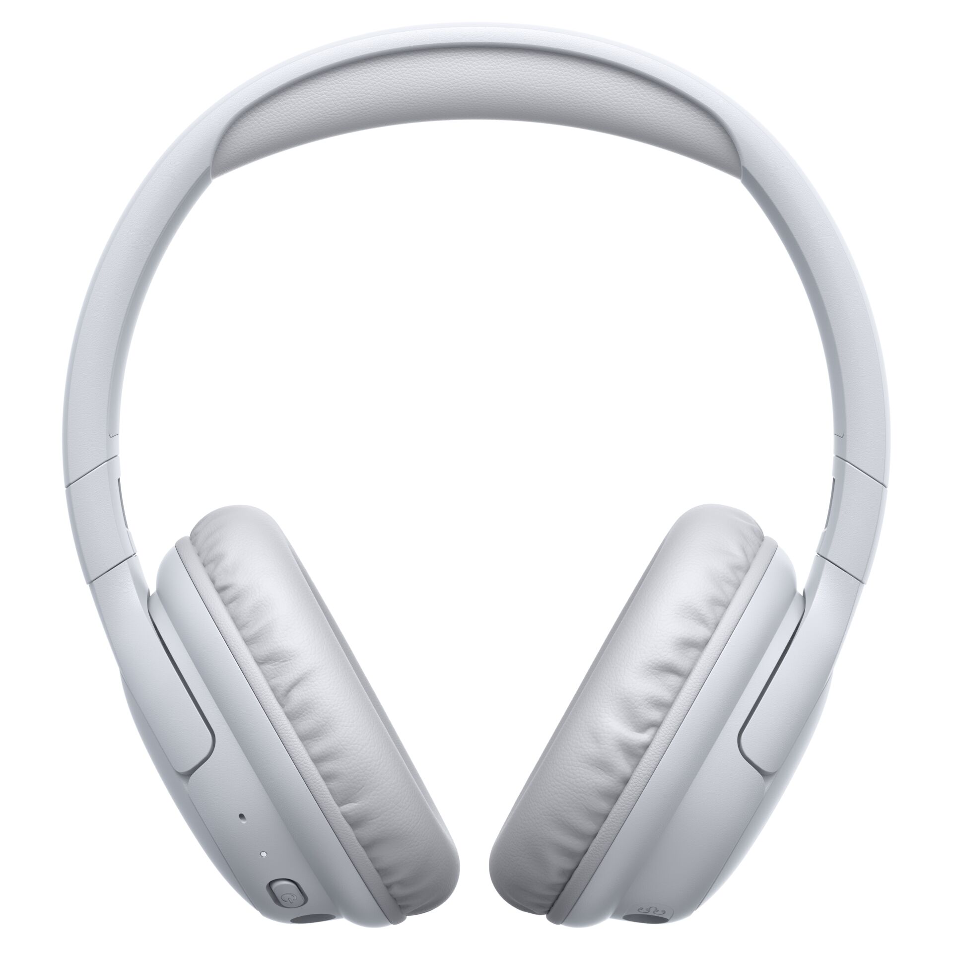 Kopfhörer, Over-Ear, Schaumstoffpolster, Bluetooth, Weiß