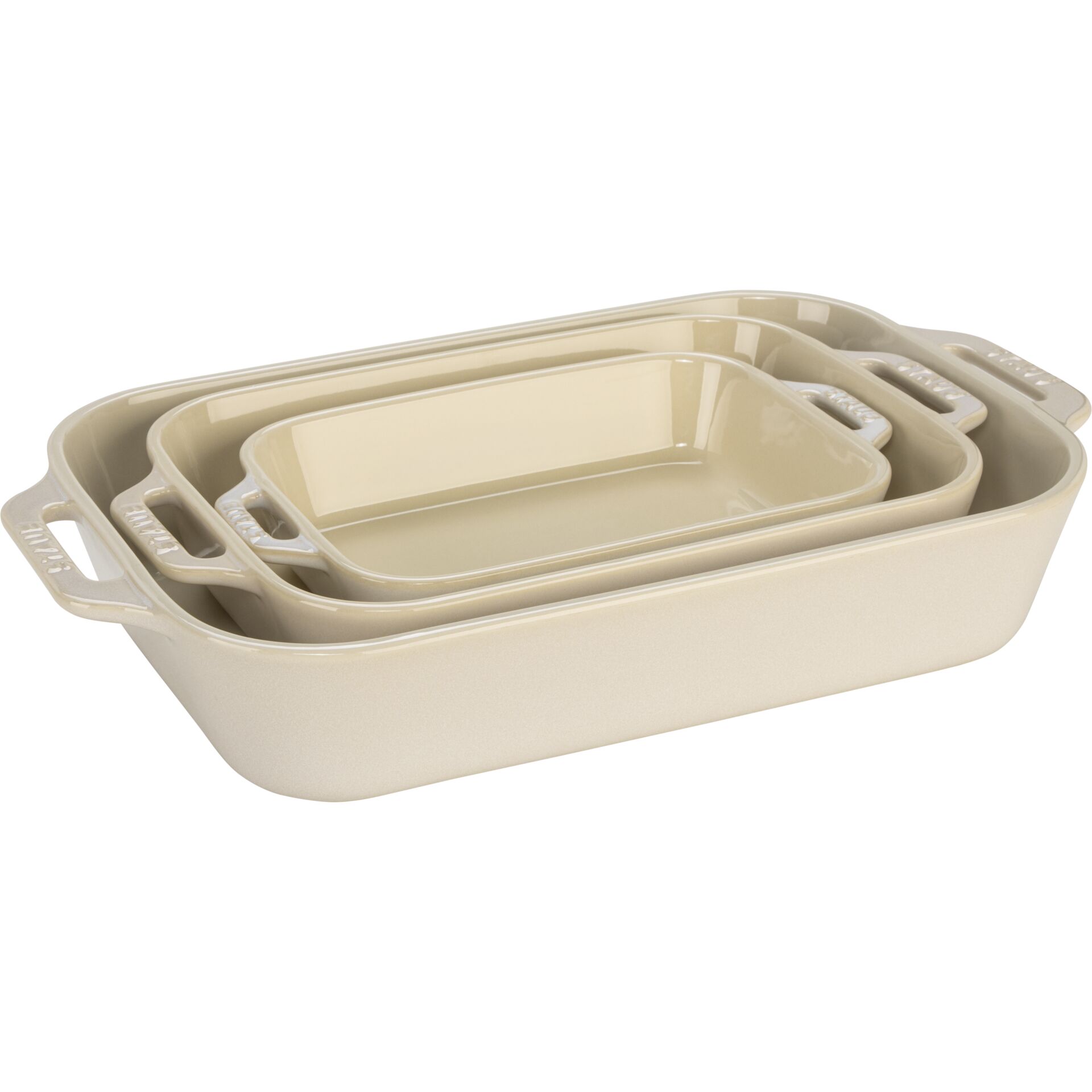 Backformen, Auflaufformen, Beige, Induktion, Set