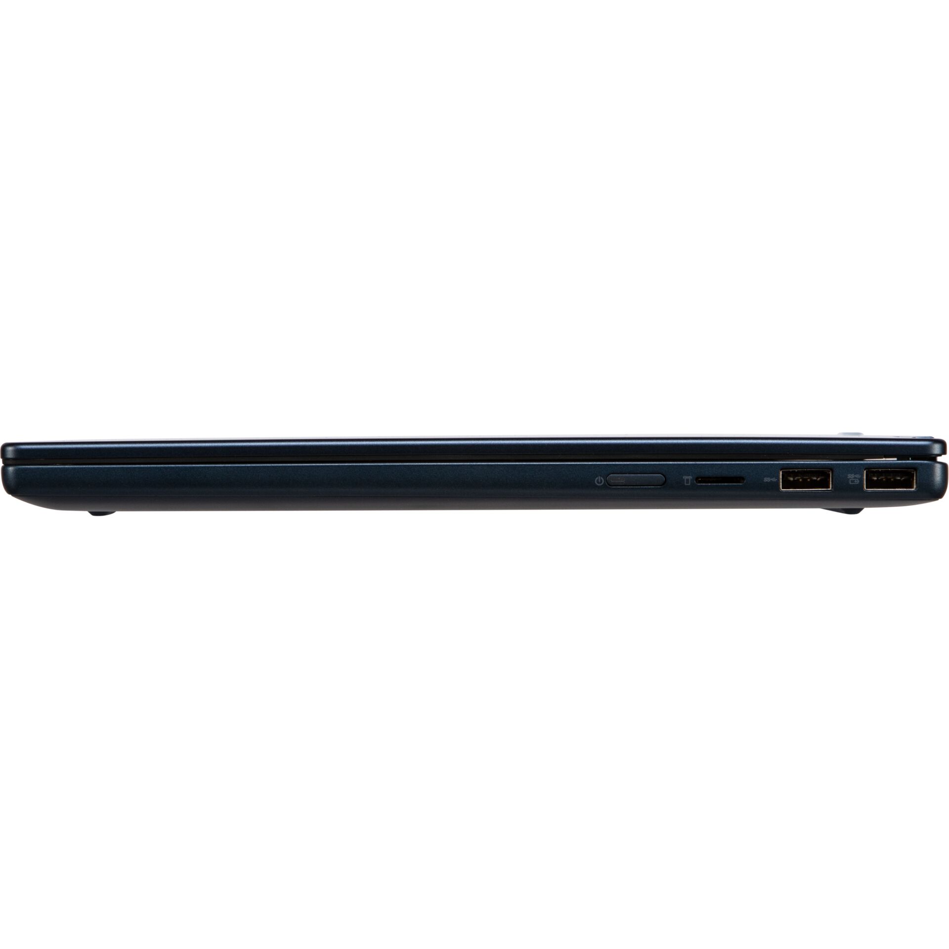 laptop, Touchscreen, Stift, Lenovo, 2-in-1, Laptop, USB-Ports, Seitenansicht, Schlankes Profil, Dunkelblau