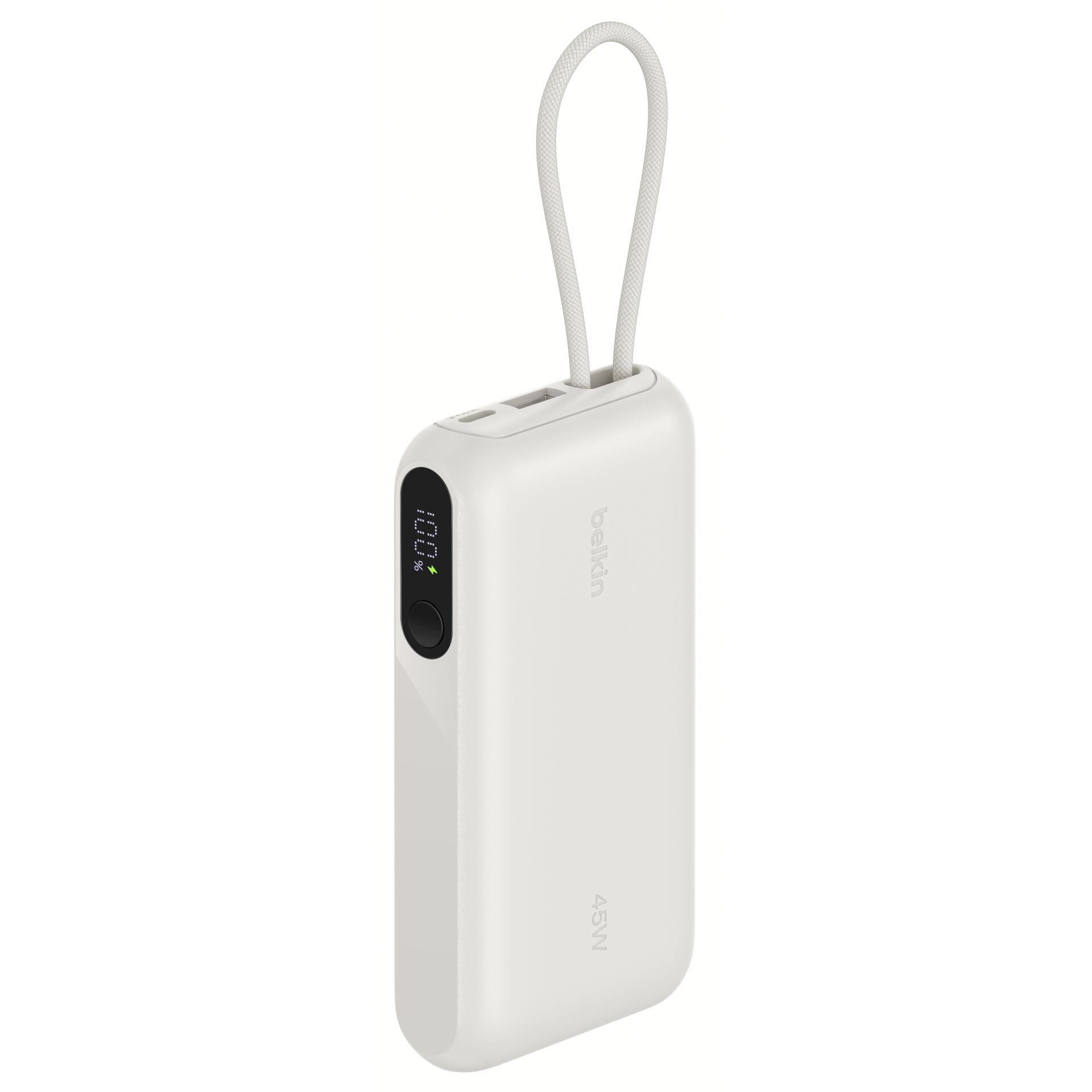 Powerbank, USB-C, 42.5Wh, LED display, Schlaufe