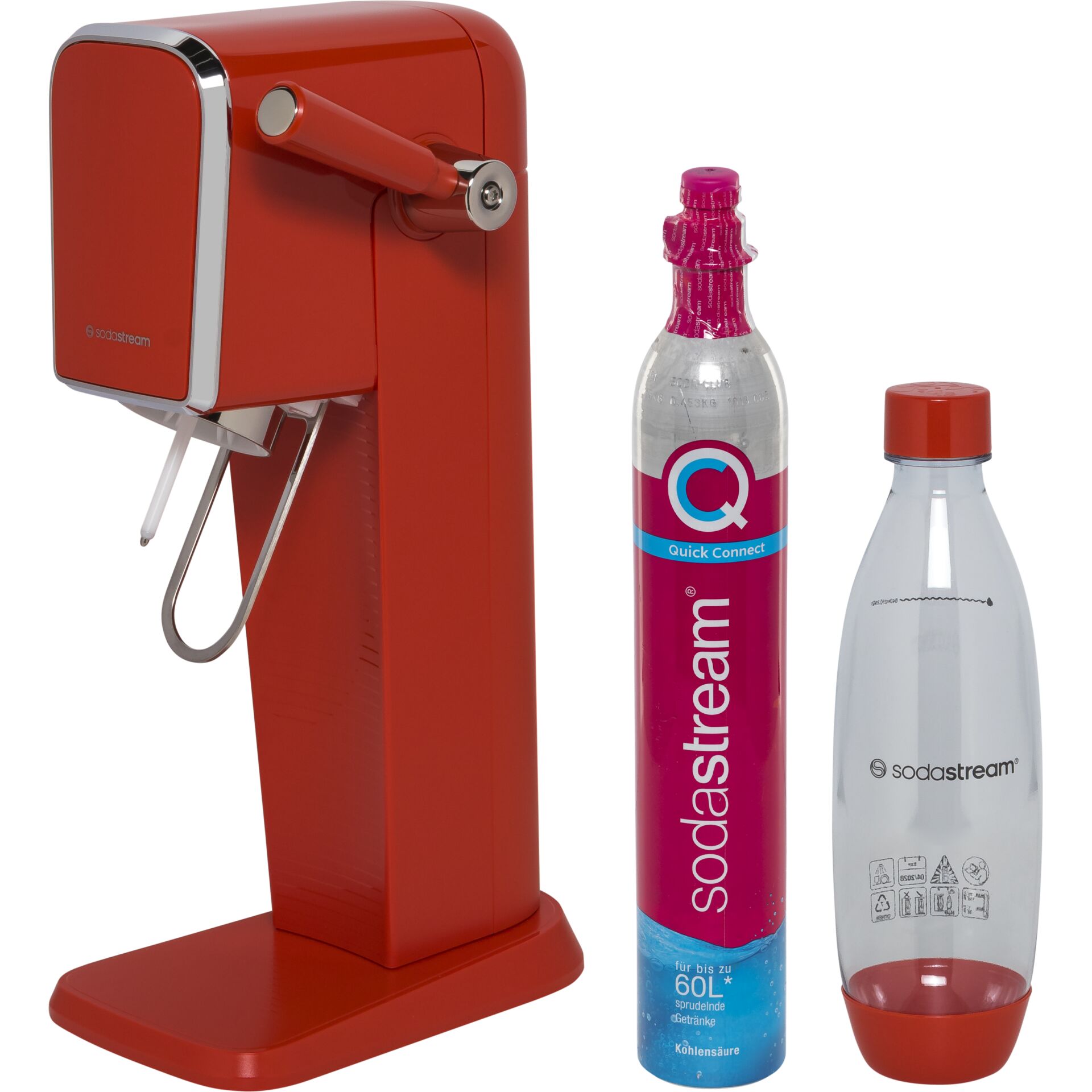 SodaStream Art rot Flasche, Wasserflasche