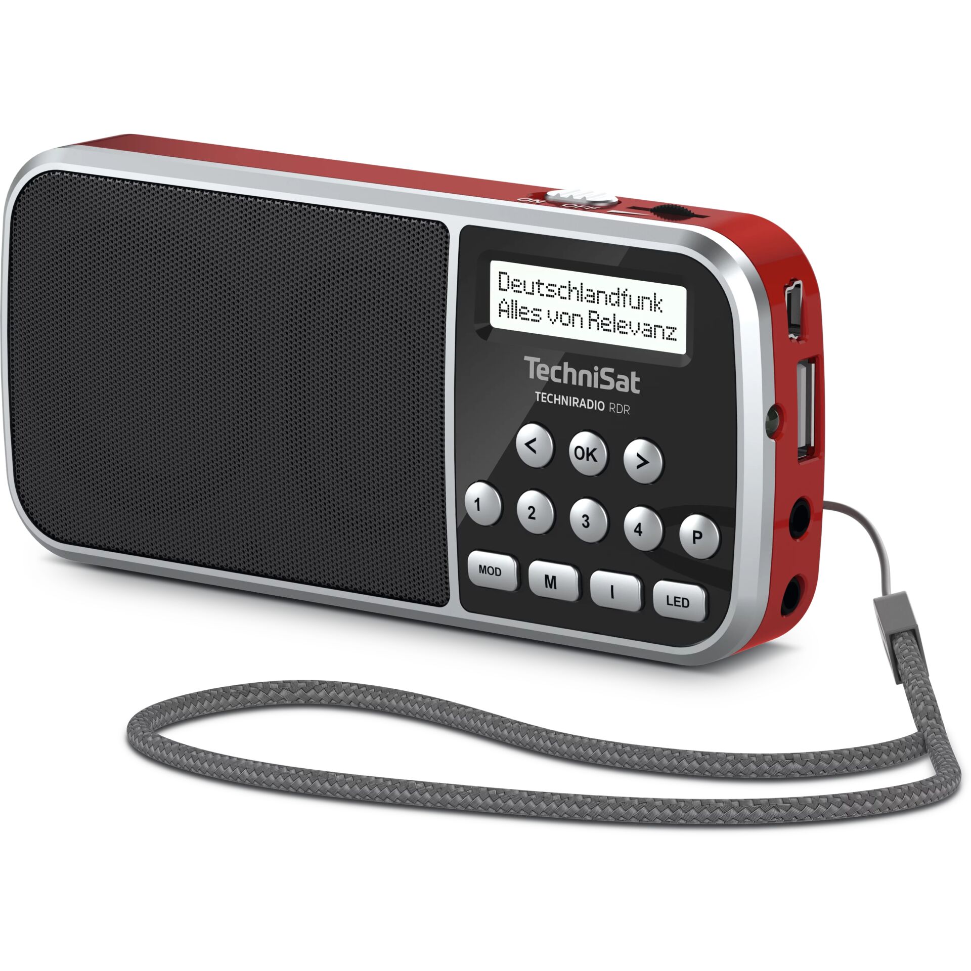 Radios, Tragbares Radio, DAB/AM/FM, Display, Ladebuchse