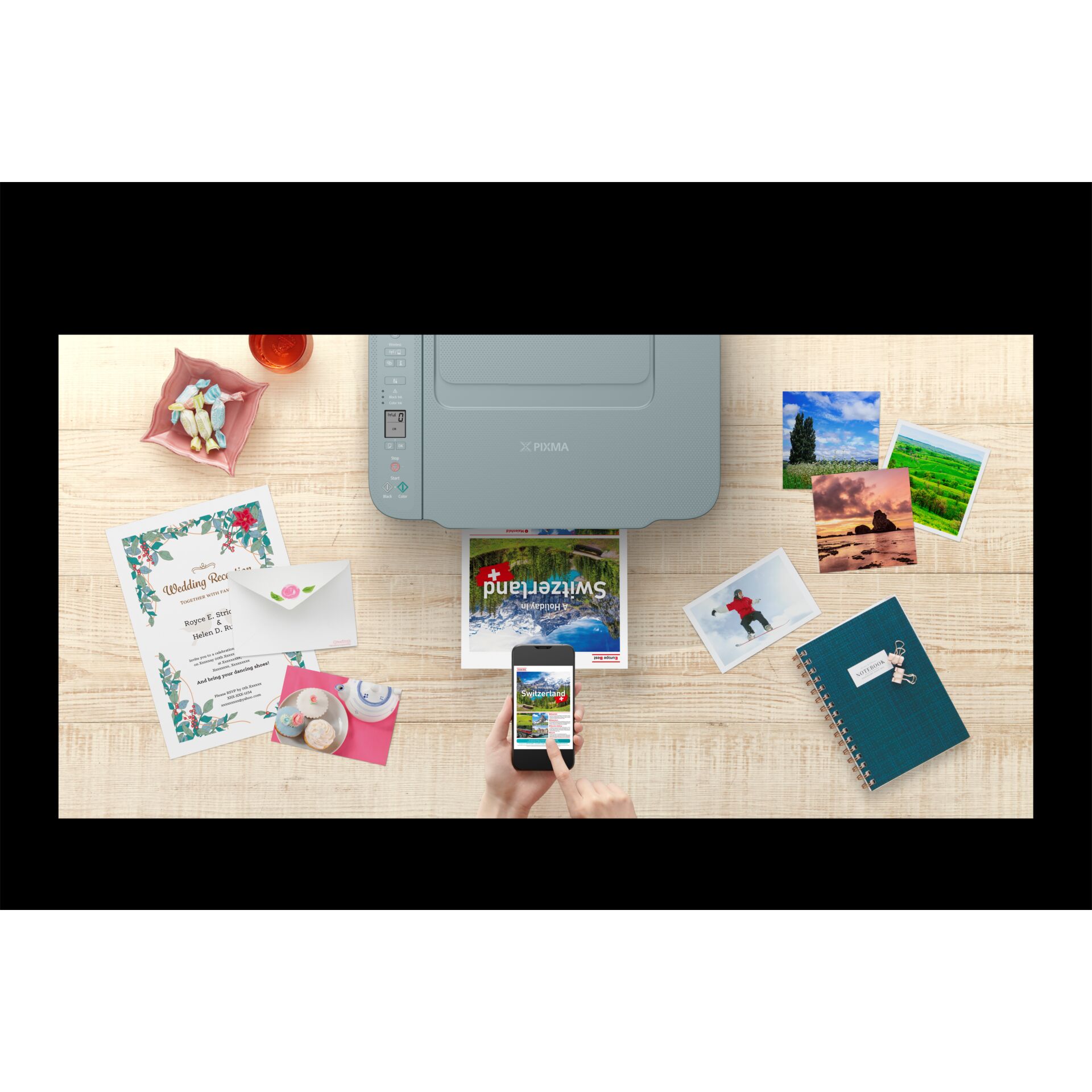 Computerausrüstung, Werbung, Plakat, Handy