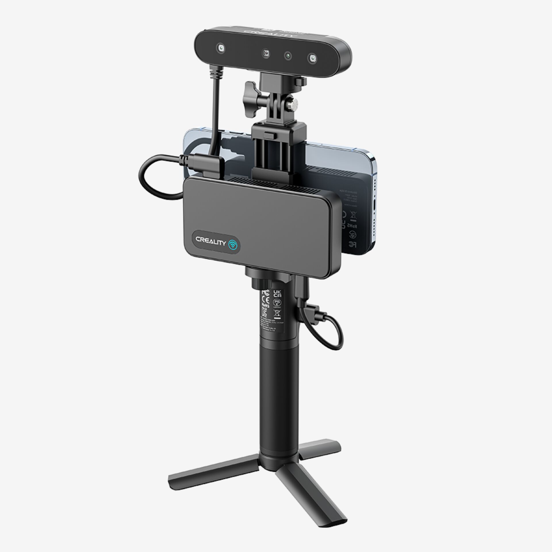 Gimbal, Smartphone, Stativ, Kamera, Kompakt