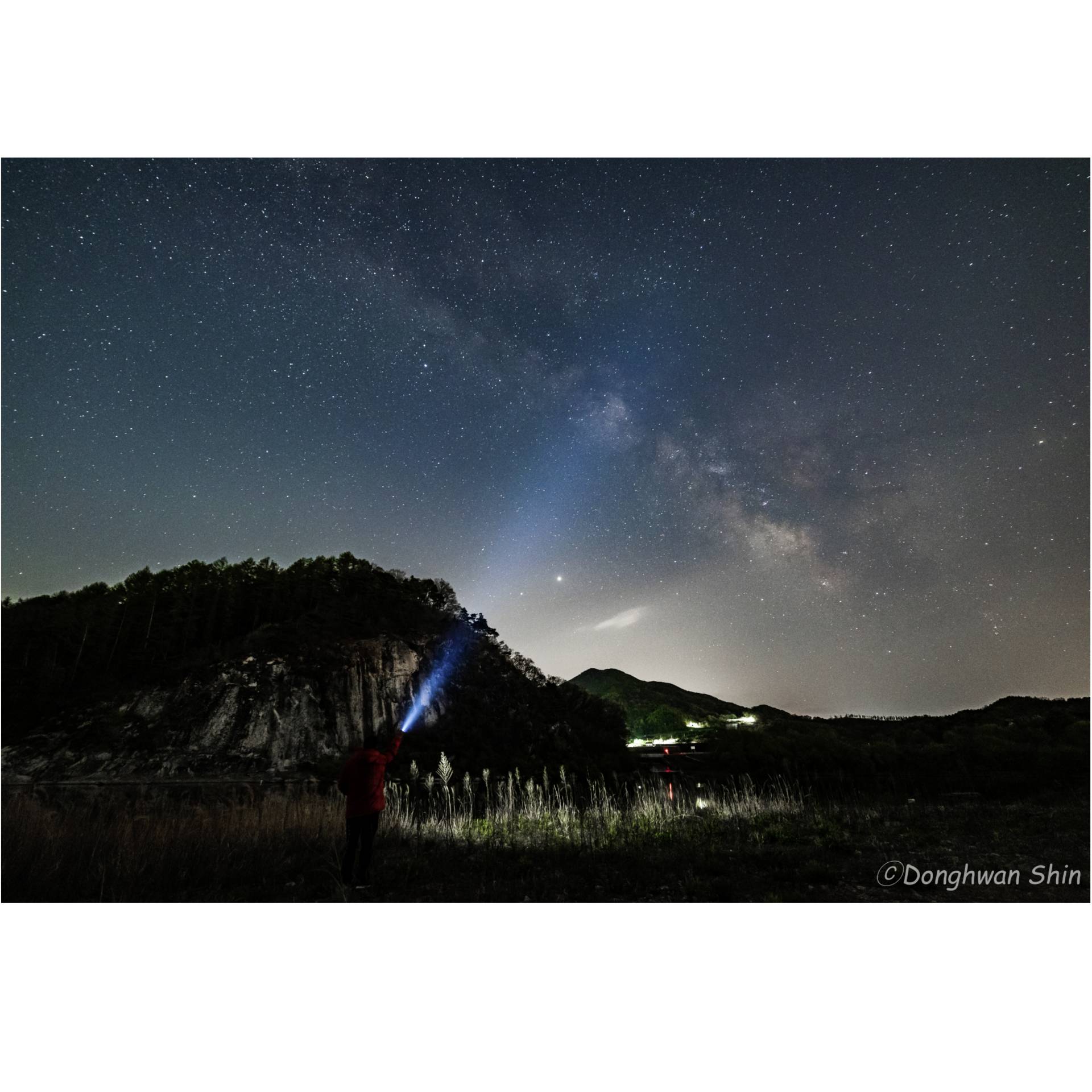 Landschaft, Nacht, Beleuchtung, Himmel, Fotografie