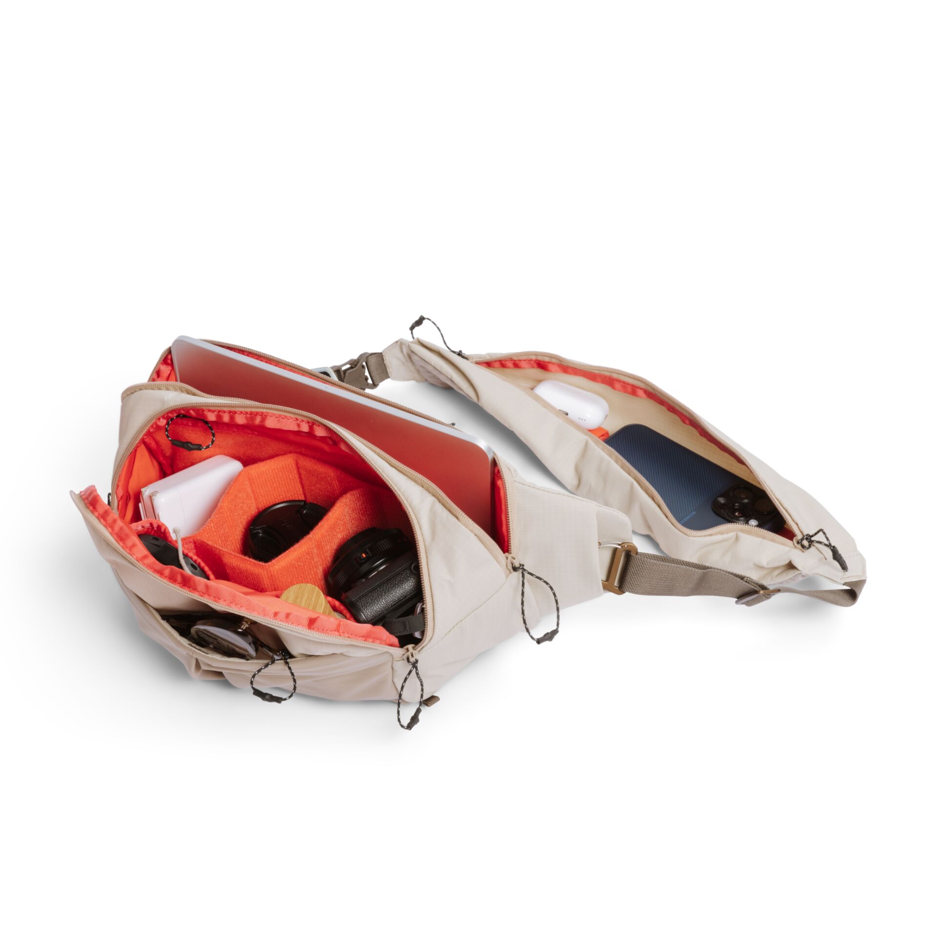 Tasche, Gürteltasche, Reisen, Laptopfach, Farbkontrast