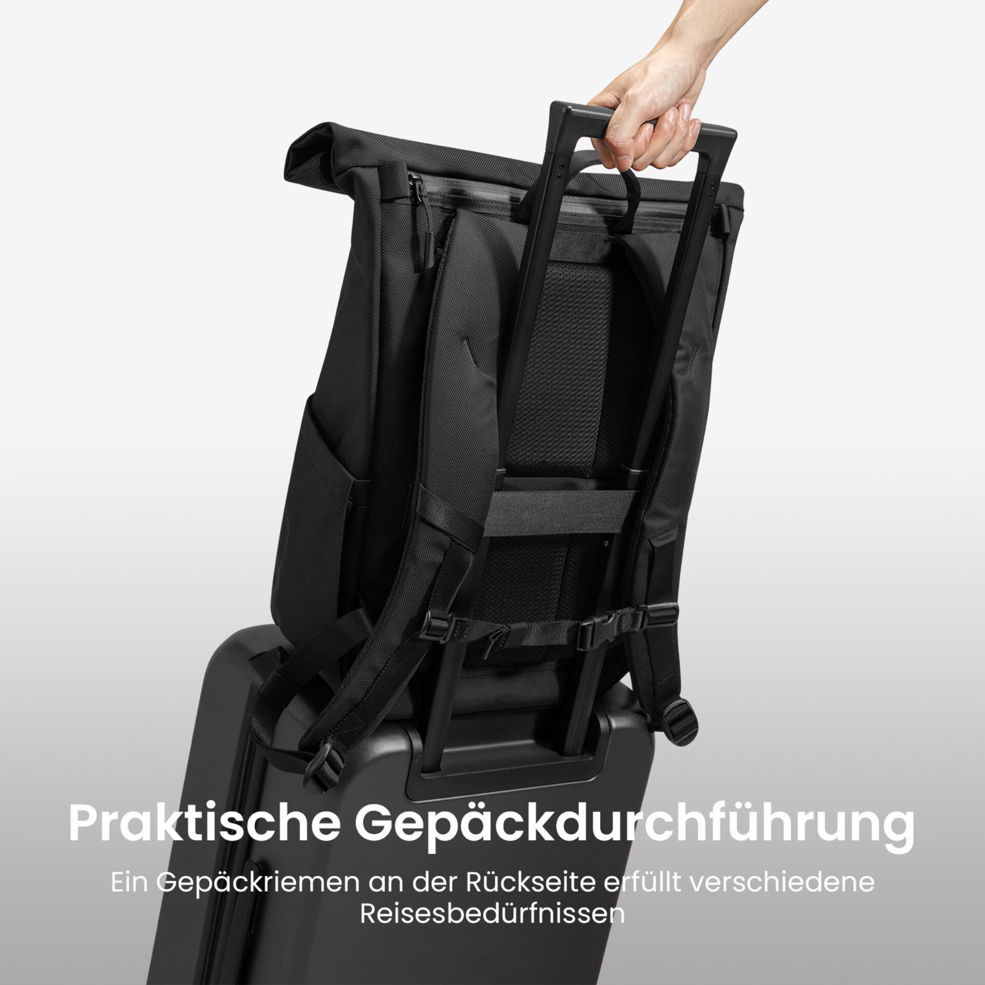 Rucksack, Gepäckriemen, Trolley, Reisetasche, Tragestange
