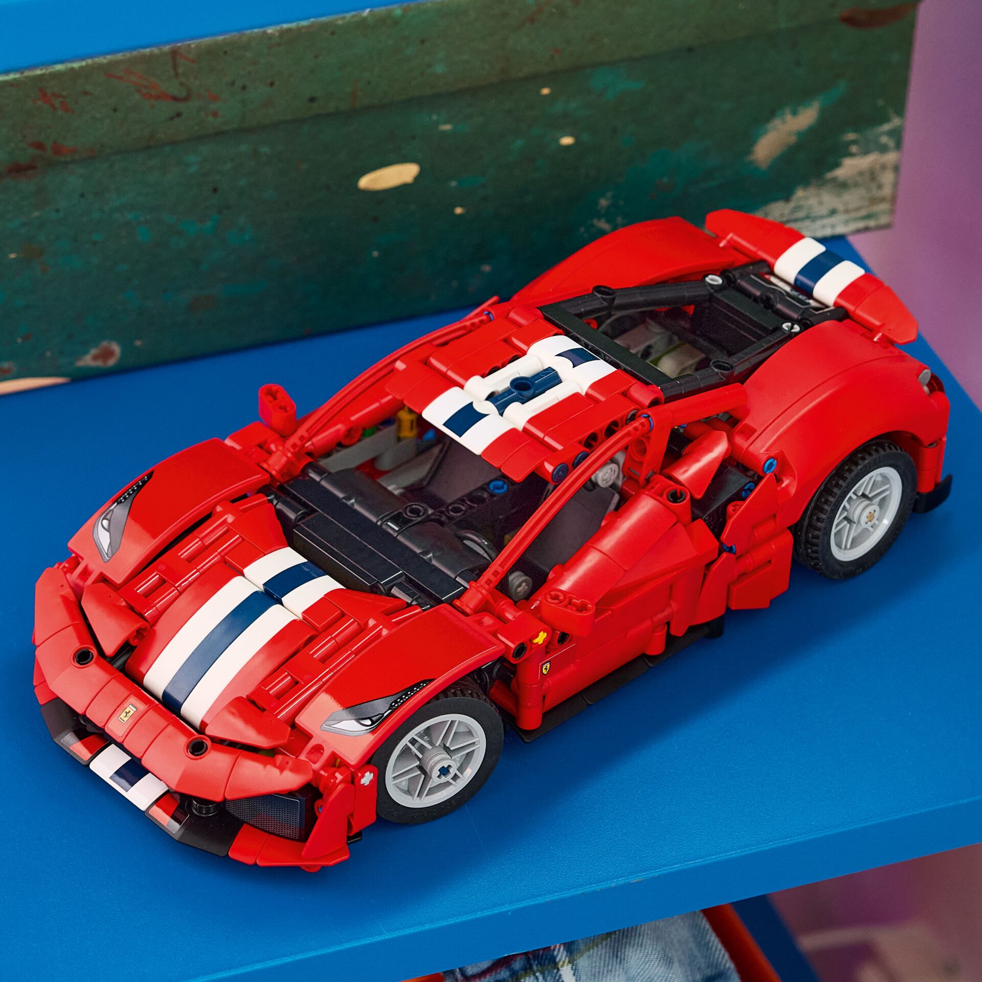 lego, rennwagen, rot, sportwagen, modellauto