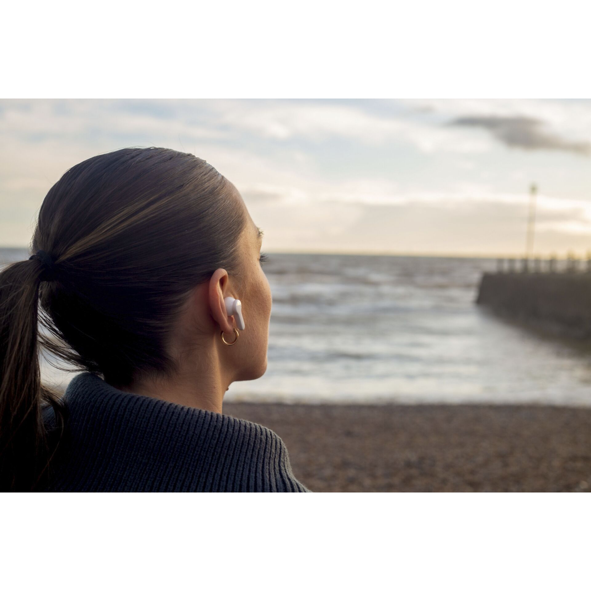 Ohrring, Fotografie, Meer, Uferpromenade, Portrait