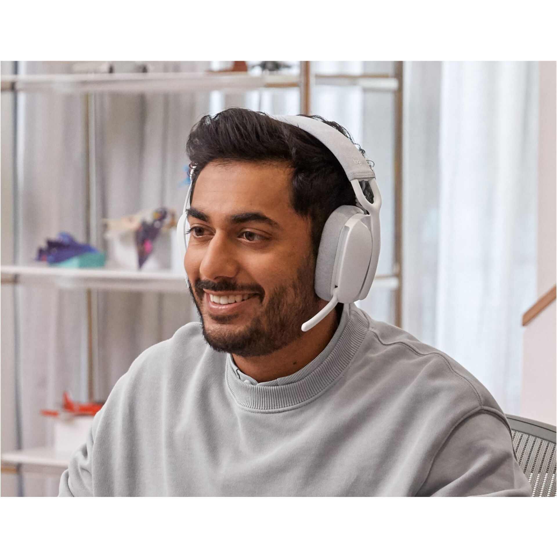 Kopf, Person, Gesicht, Lächeln, Kopfhörer